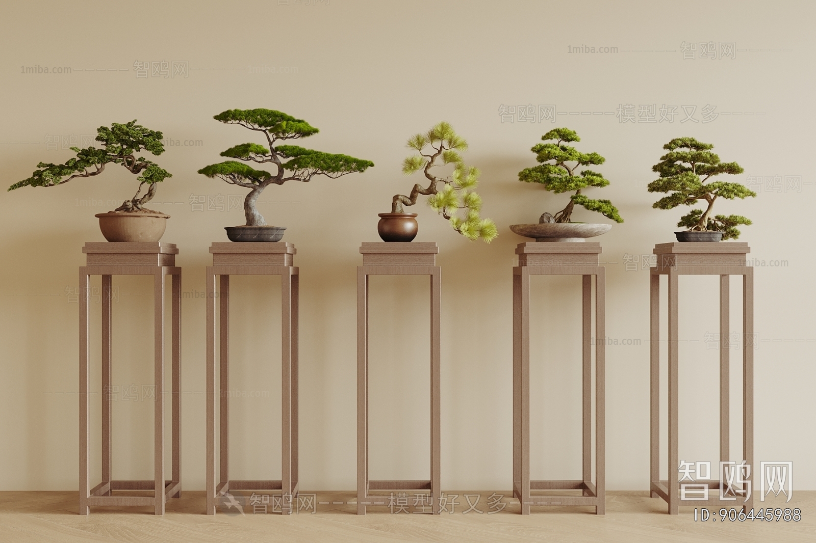 New Chinese Style Flower Shelf