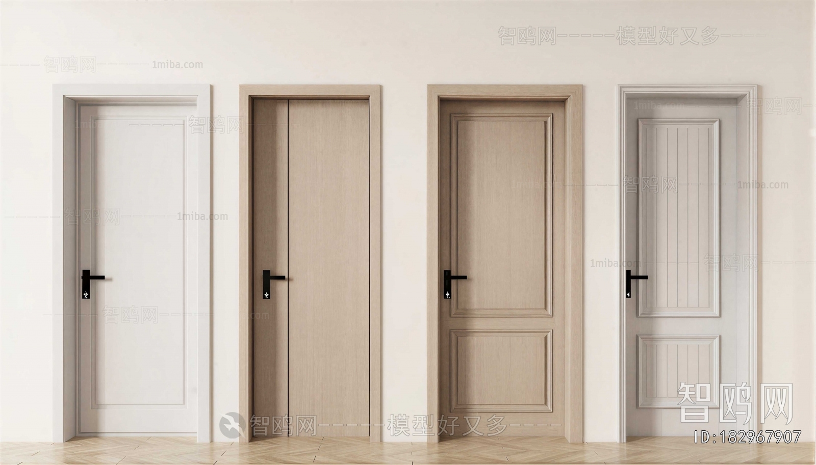 Modern Single Door