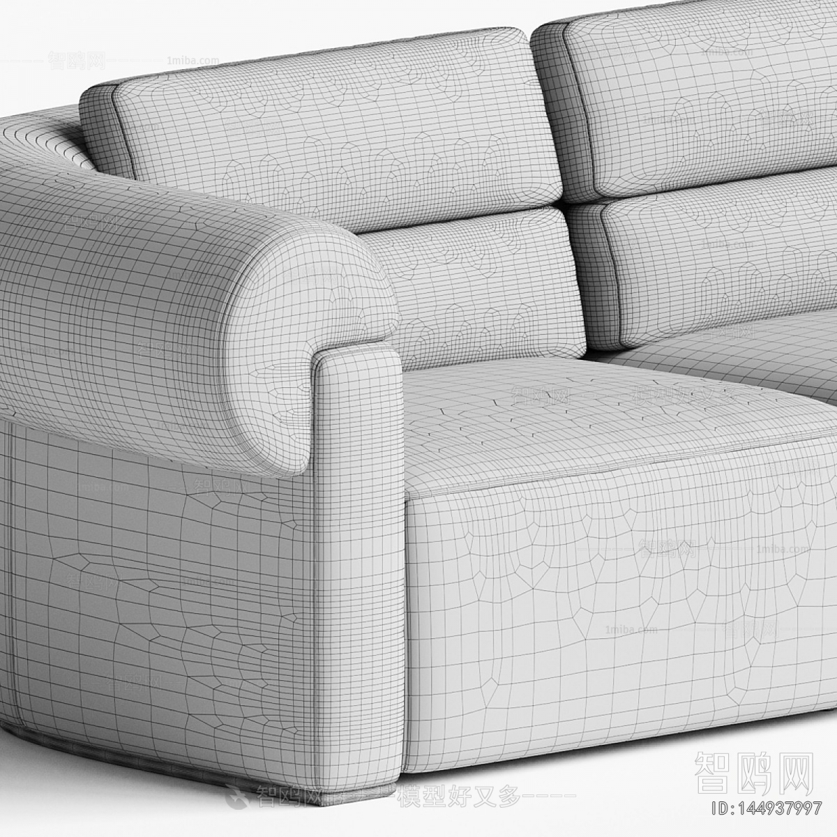 Modern Three-seat Sofa
