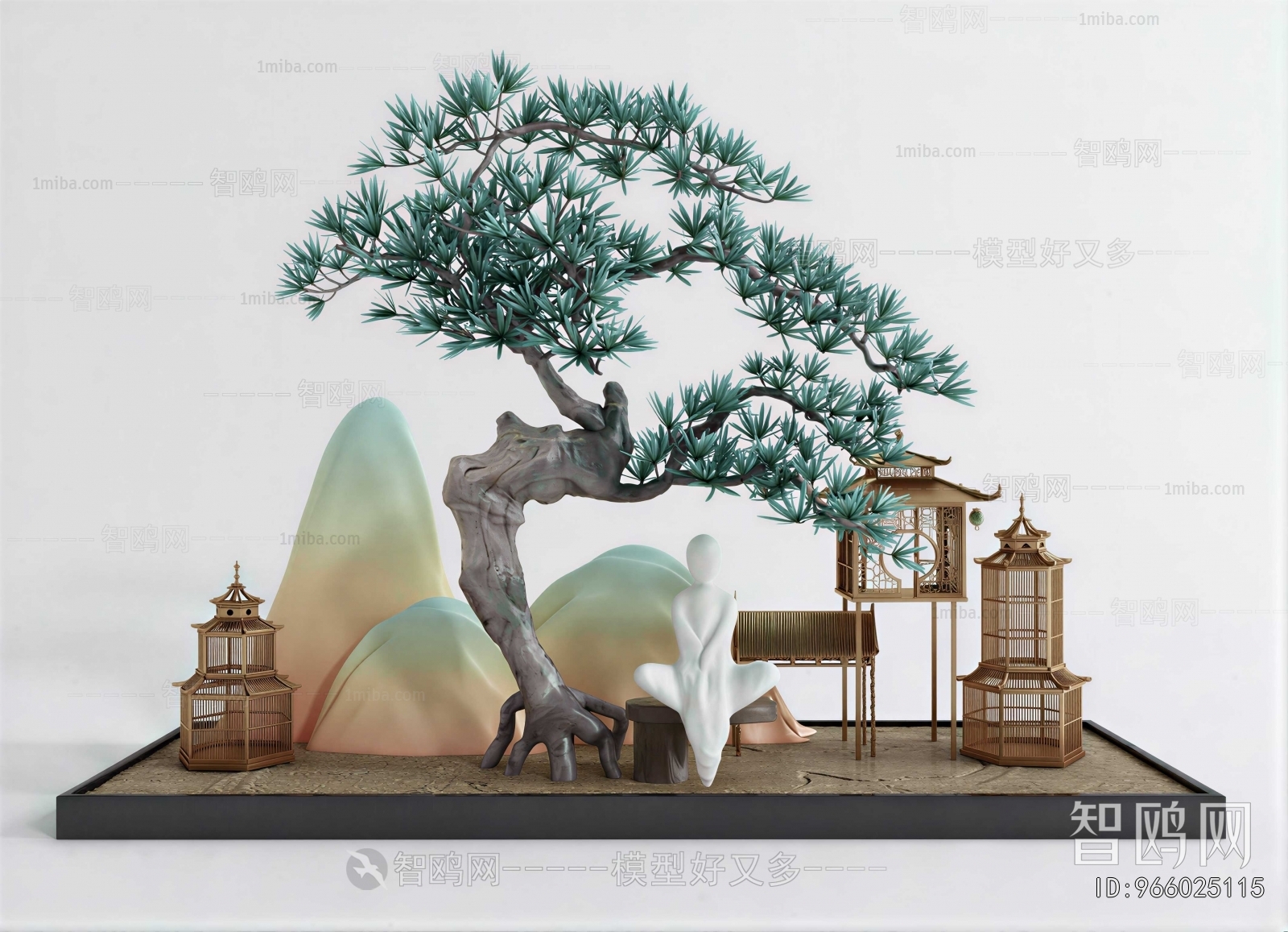 New Chinese Style Decorative Set