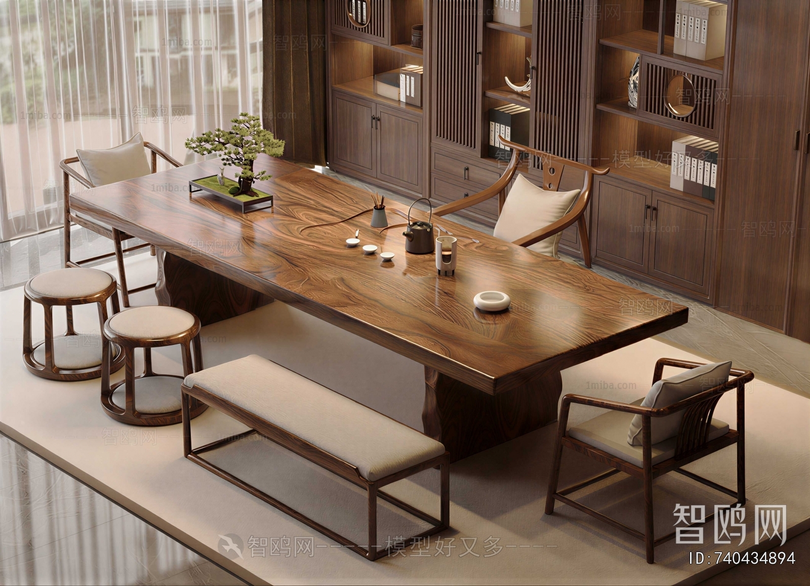New Chinese Style Tea Tables And Chairs