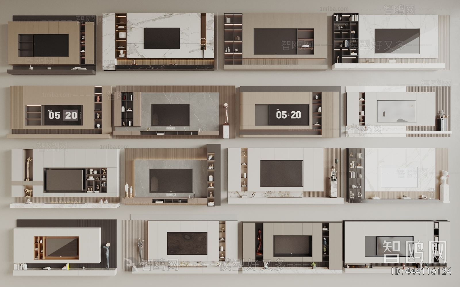 Modern TV Wall