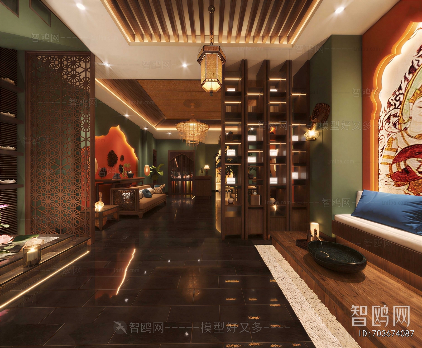 Southeast Asian Style Club Space