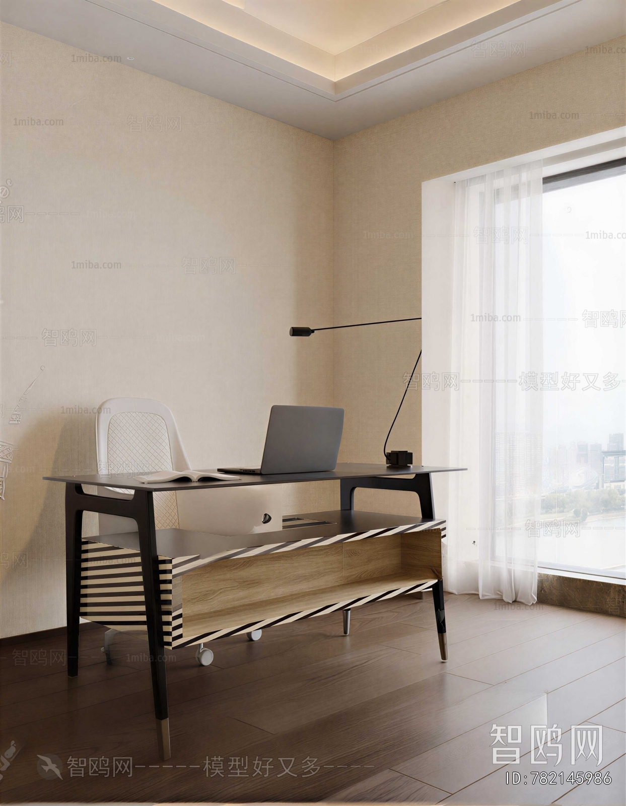 Modern Computer Desk And Chair