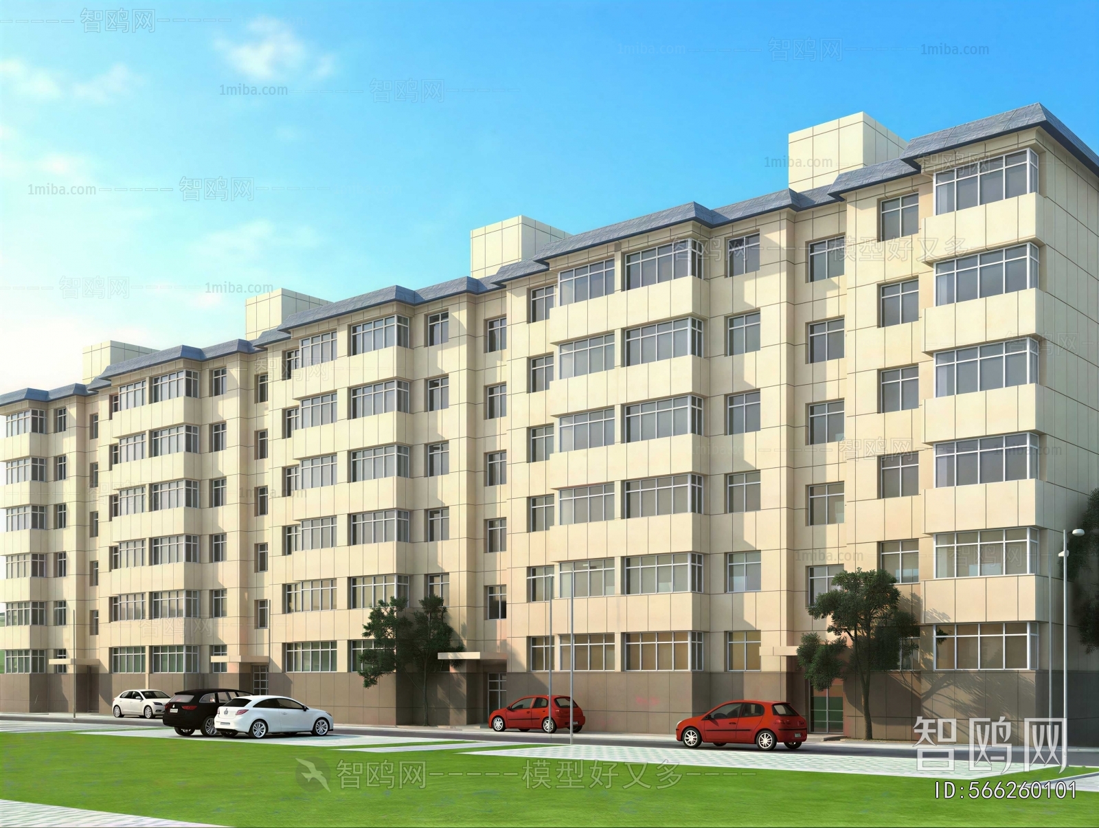 Modern Appearance Of Commercial Building