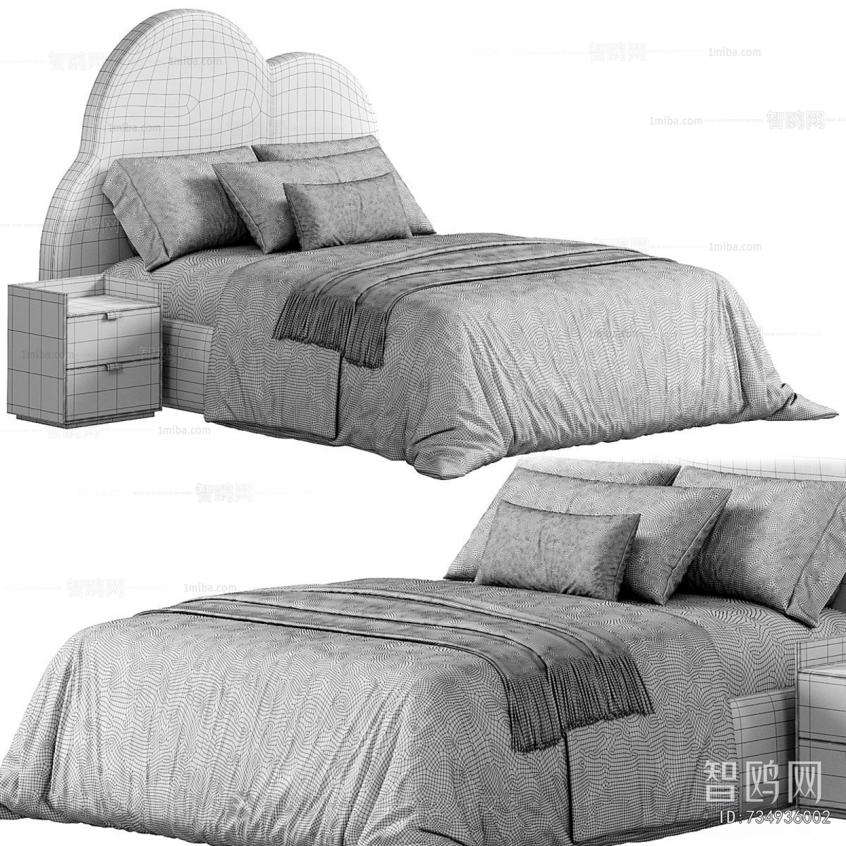 Modern Double Bed