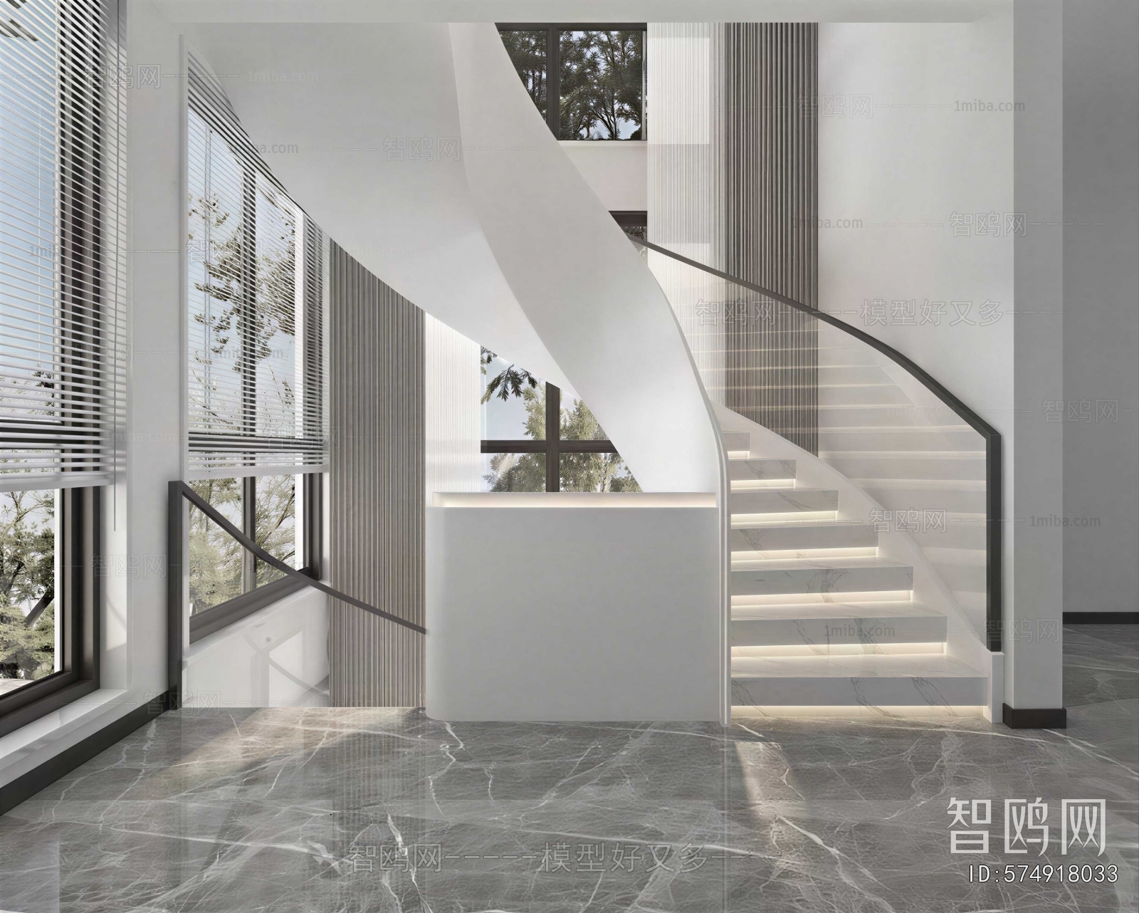 Modern Stairwell