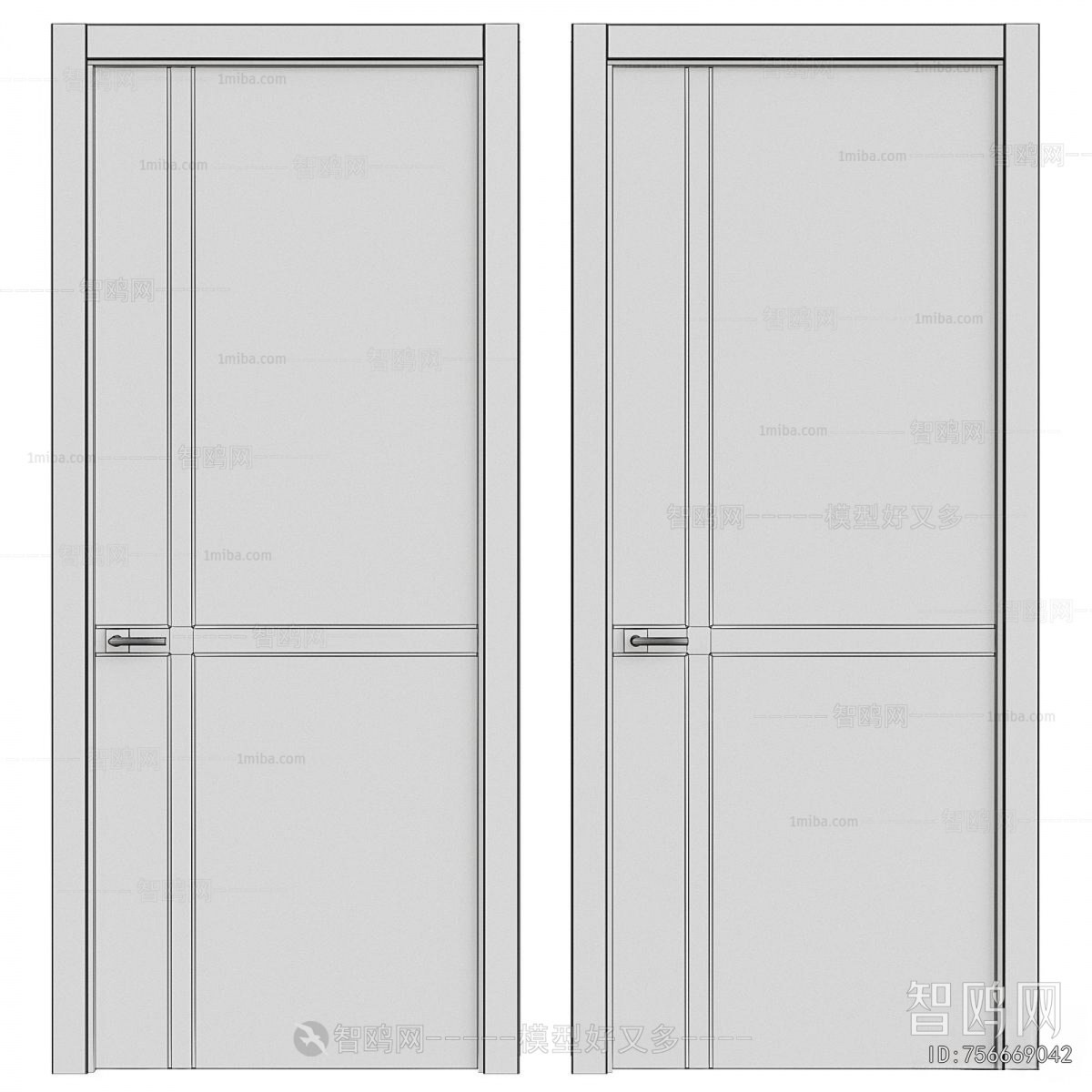 Modern Single Door