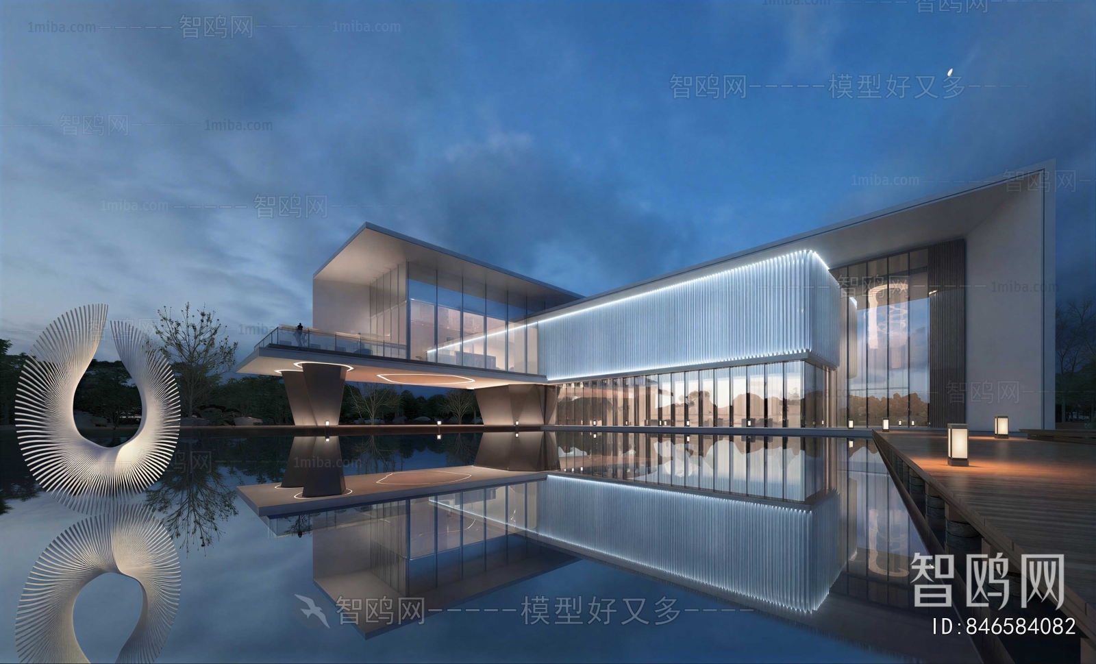 Modern Building Appearance