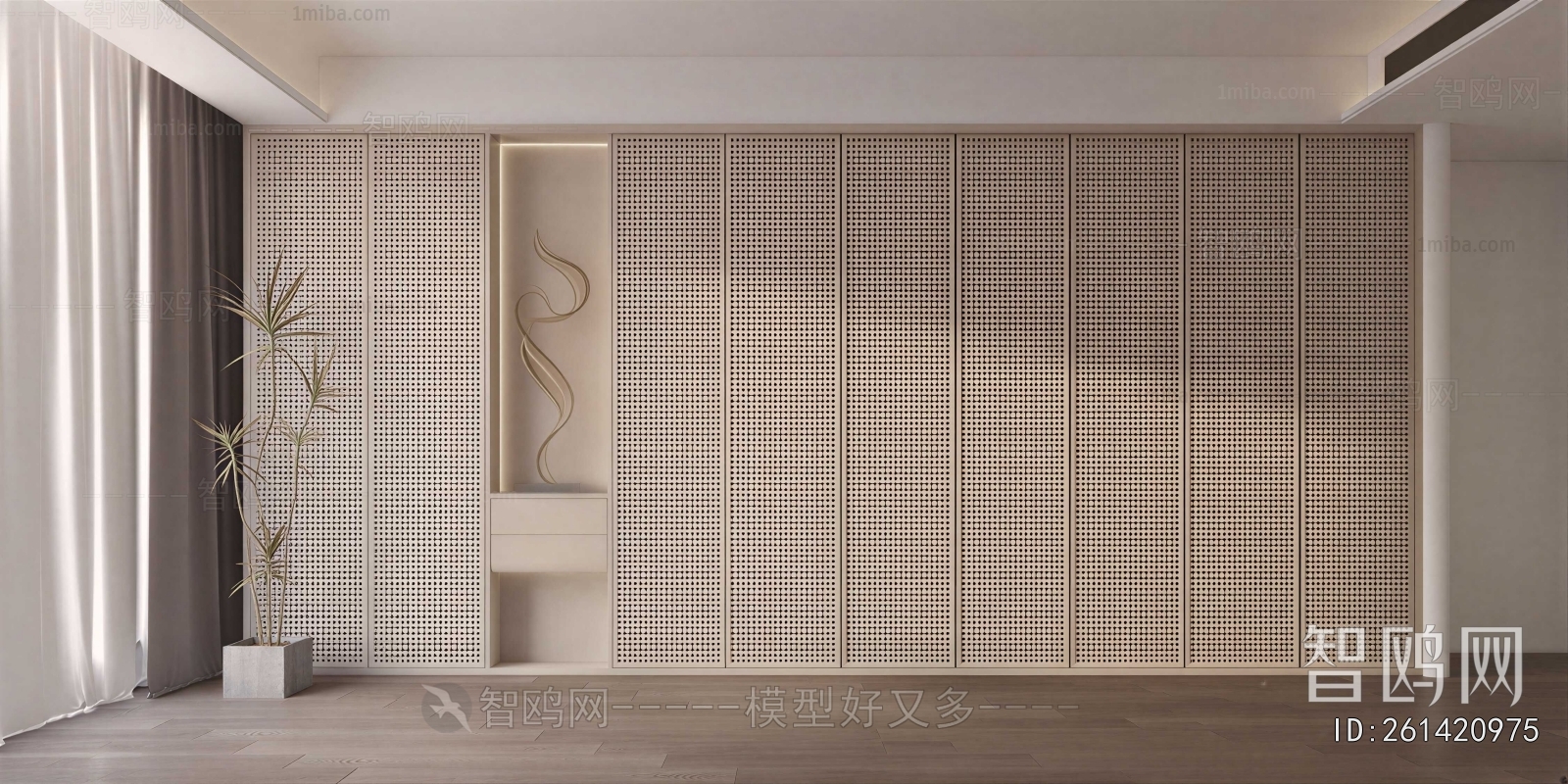 New Chinese Style The Wardrobe