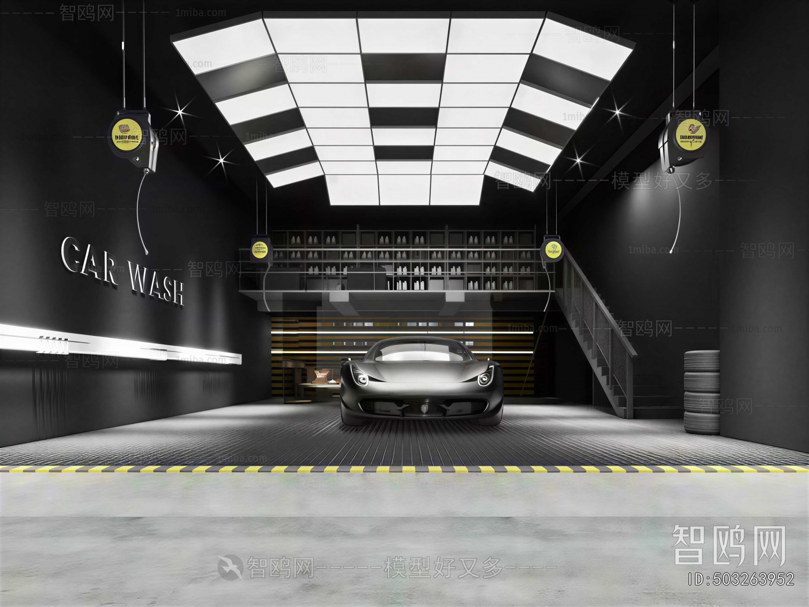 Modern Underground Garage