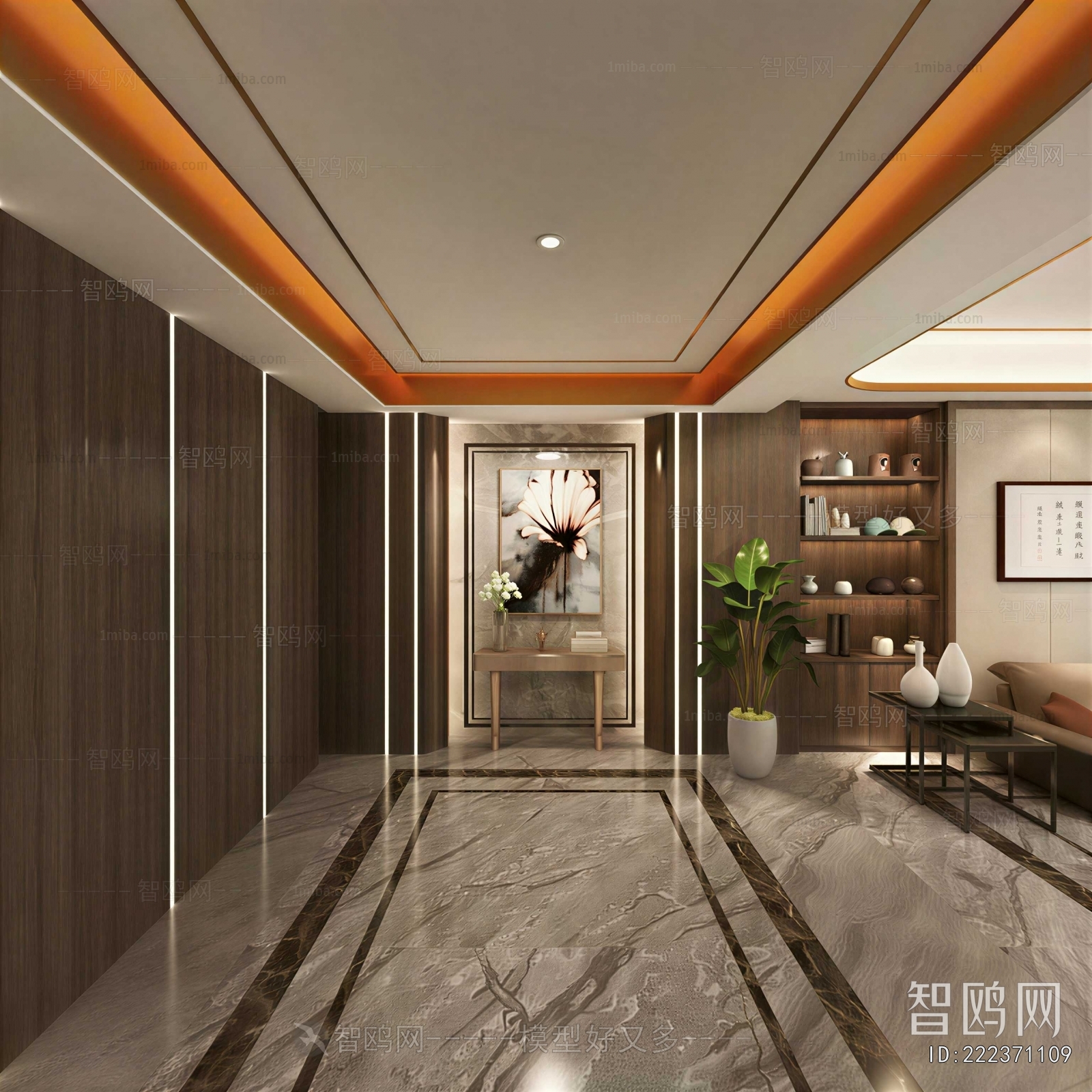 Modern Hallway