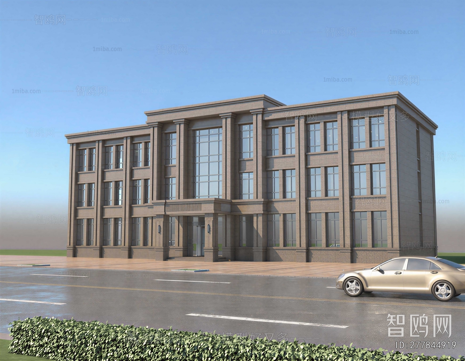 Modern Appearance Of Commercial Building