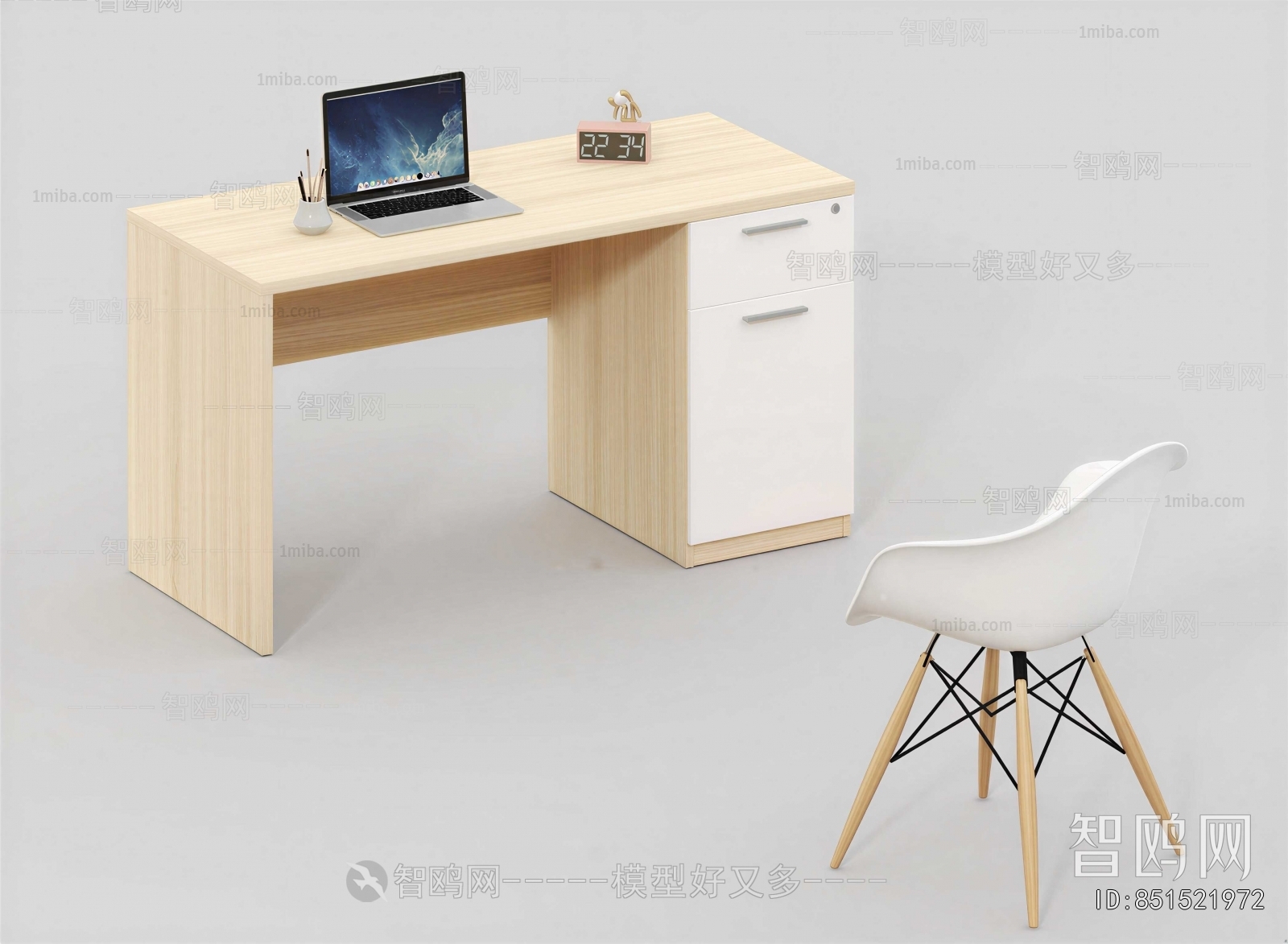 Modern Computer Desk And Chair