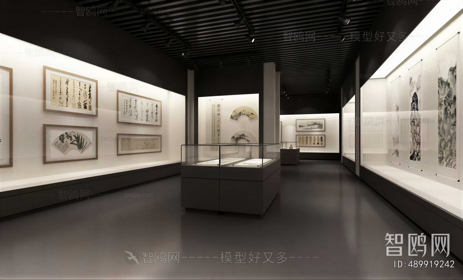 New Chinese Style Exhibition Hall