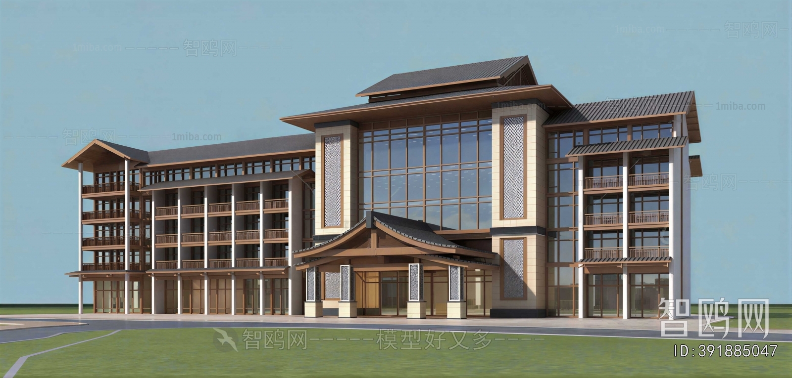 Modern Building Appearance