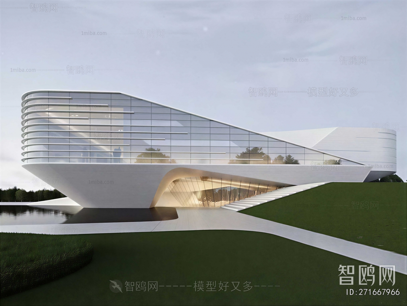 Modern Building Appearance