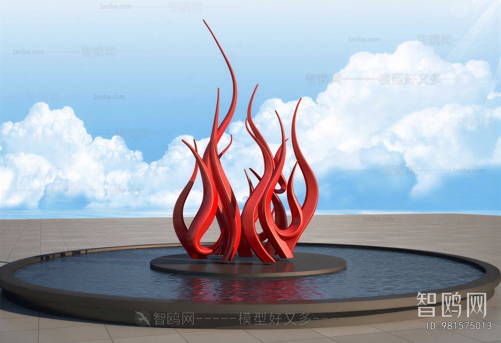 Modern Sculpture Sketch