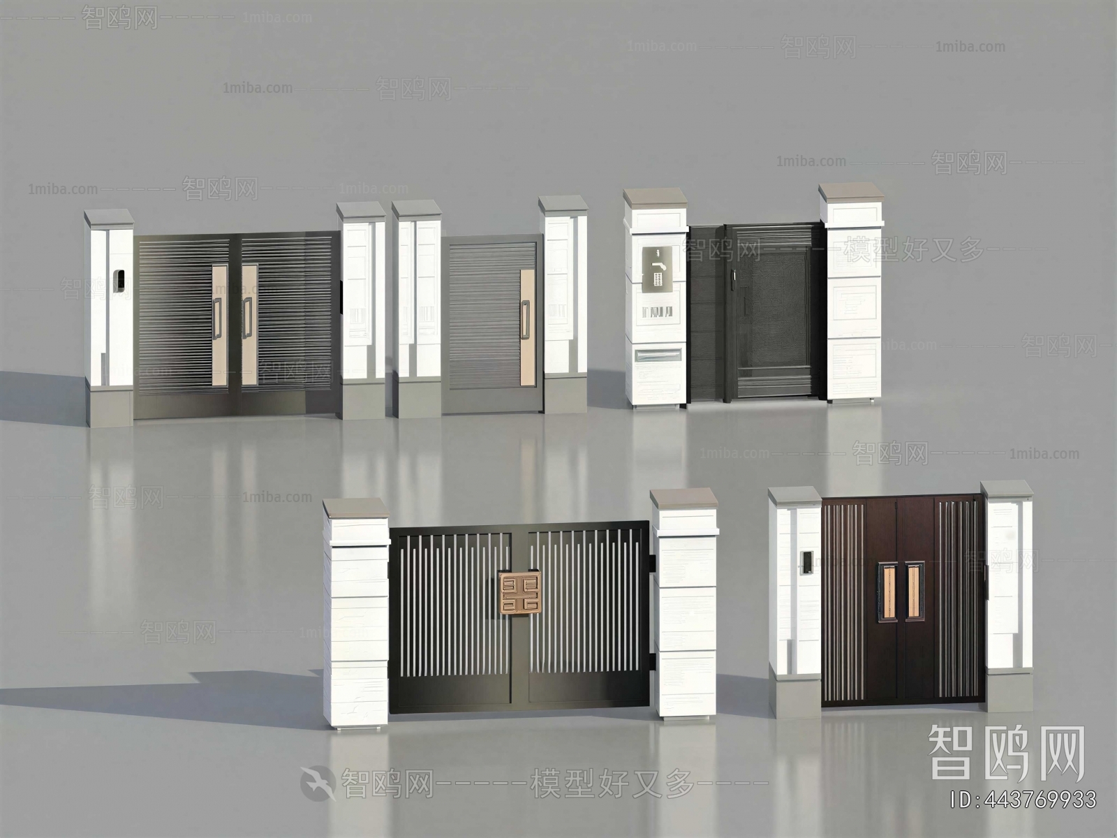 New Chinese Style Gate