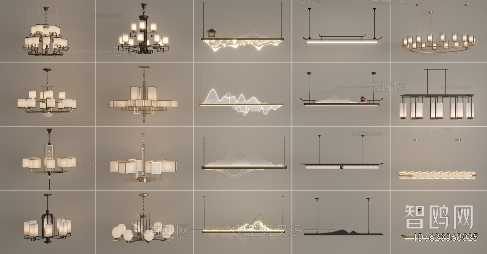 New Chinese Style Droplight