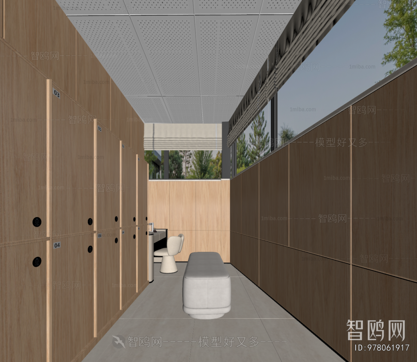 Modern Public Cabinet/lock Cabinet