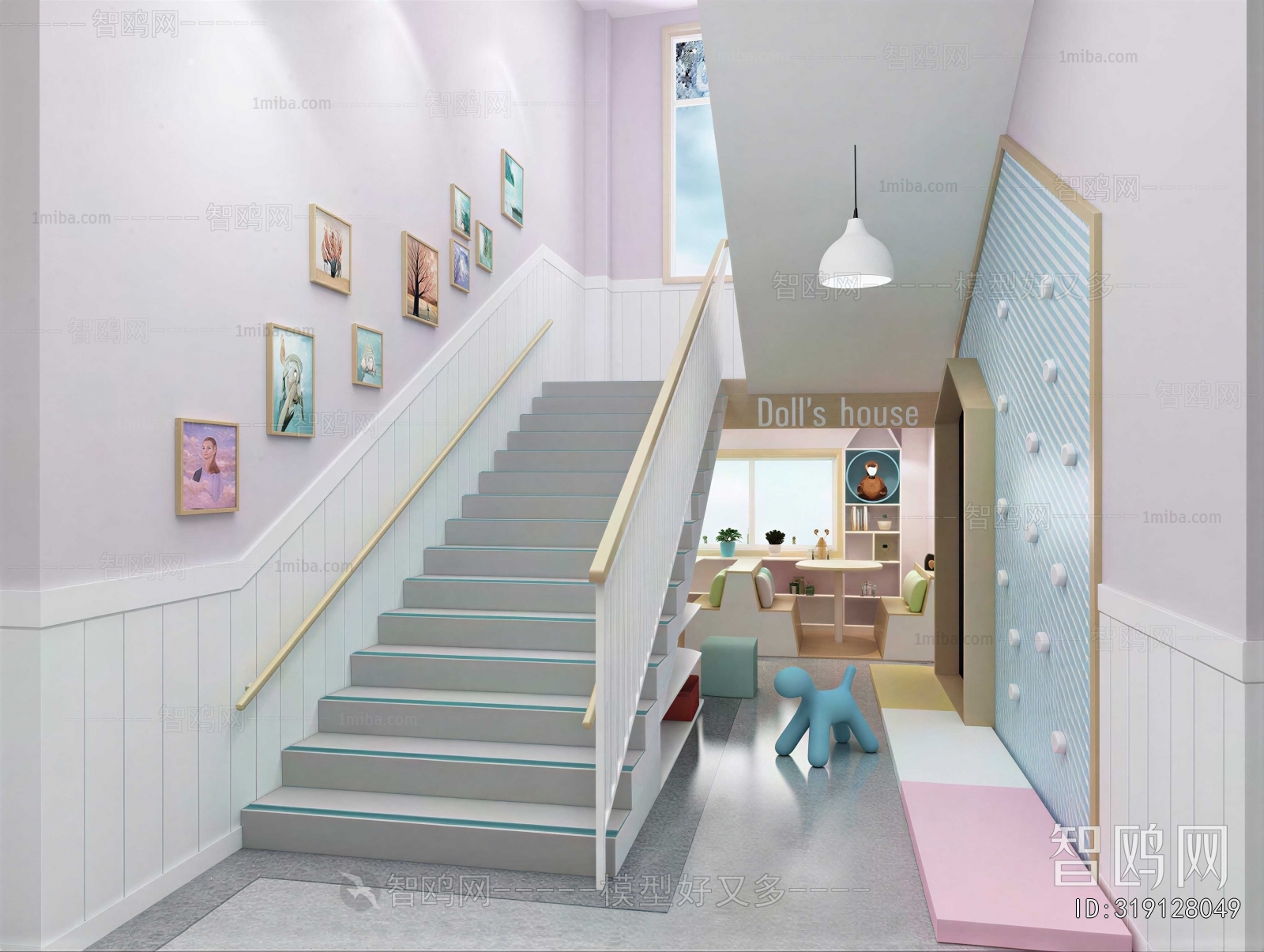 Modern Office Stairwell