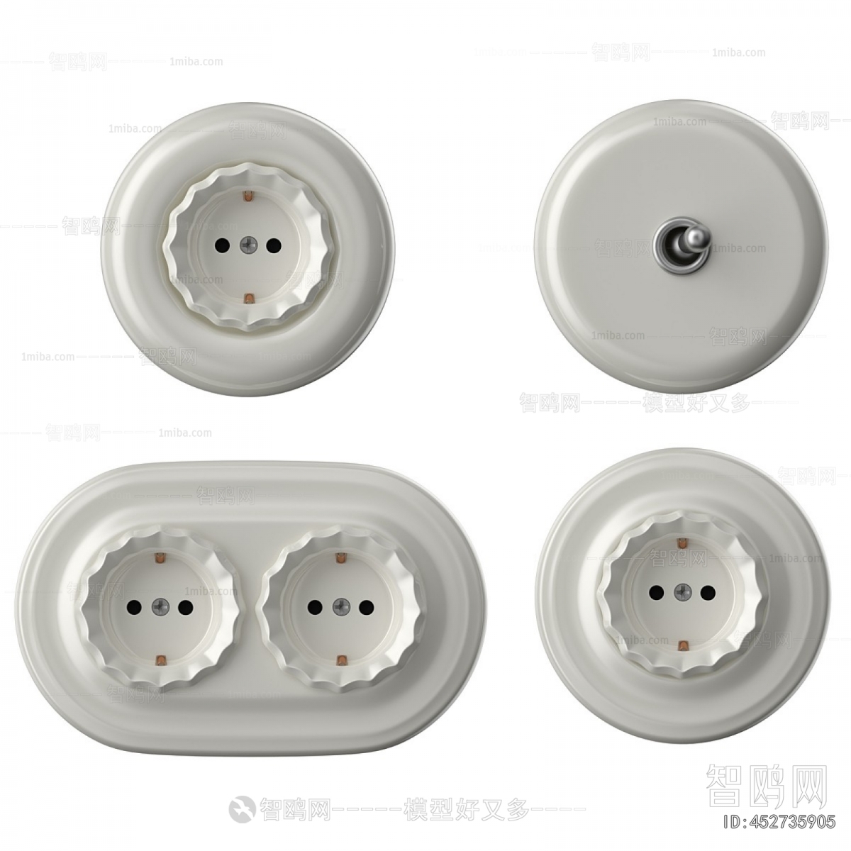 Modern Switch Socket Panel