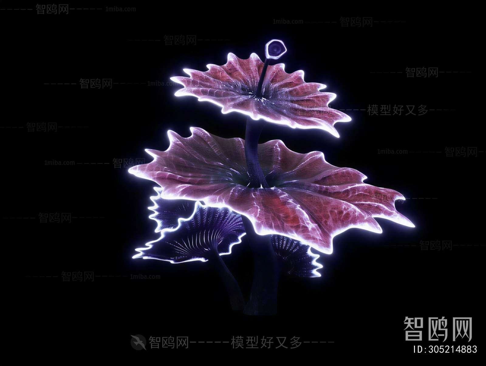 Modern Flowers And Grass