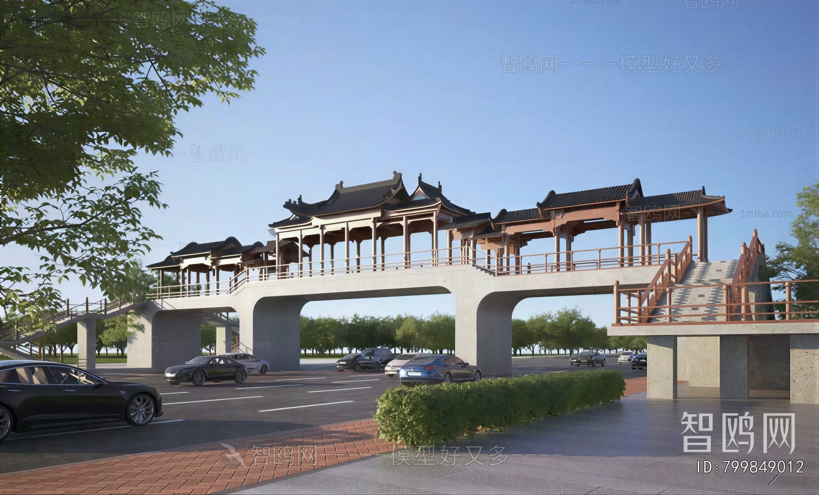 New Chinese Style Building Component
