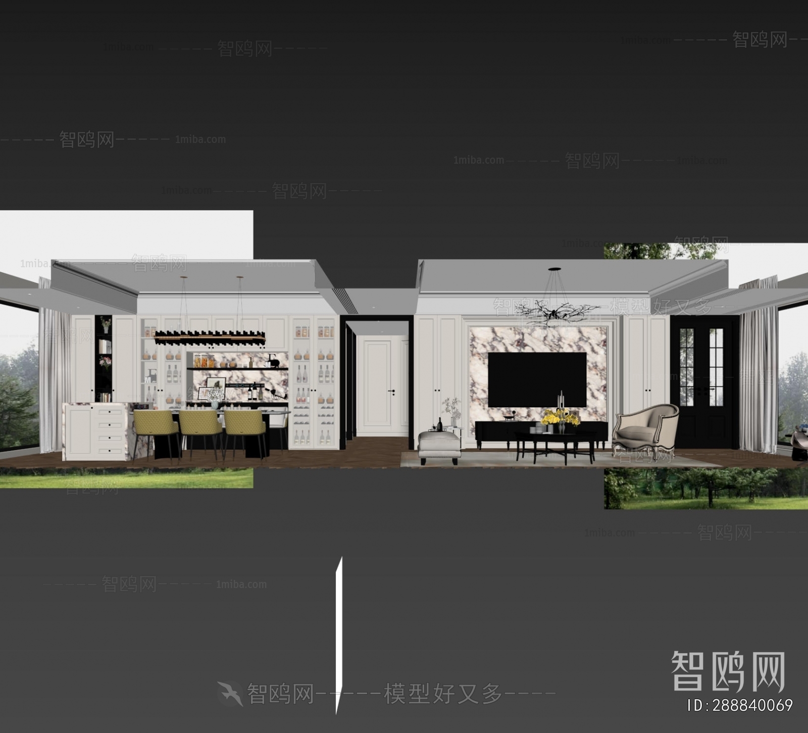 Modern A Living Room