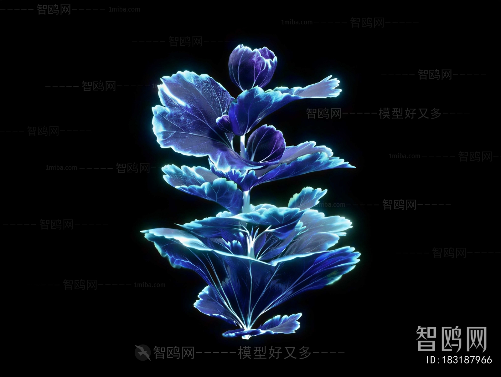 Modern Flowers And Grass