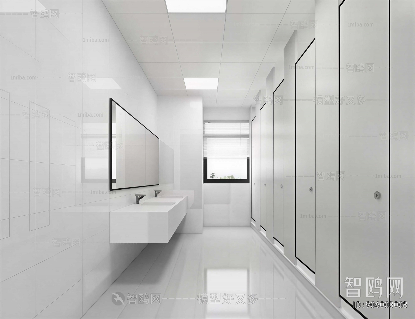 Modern Public Toilet