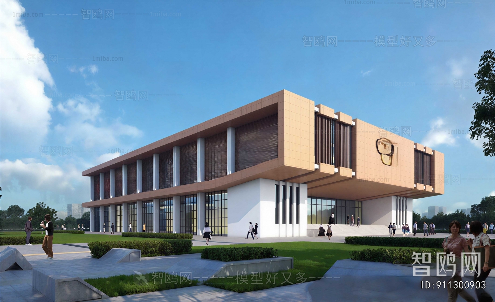 Modern Appearance Of Commercial Building