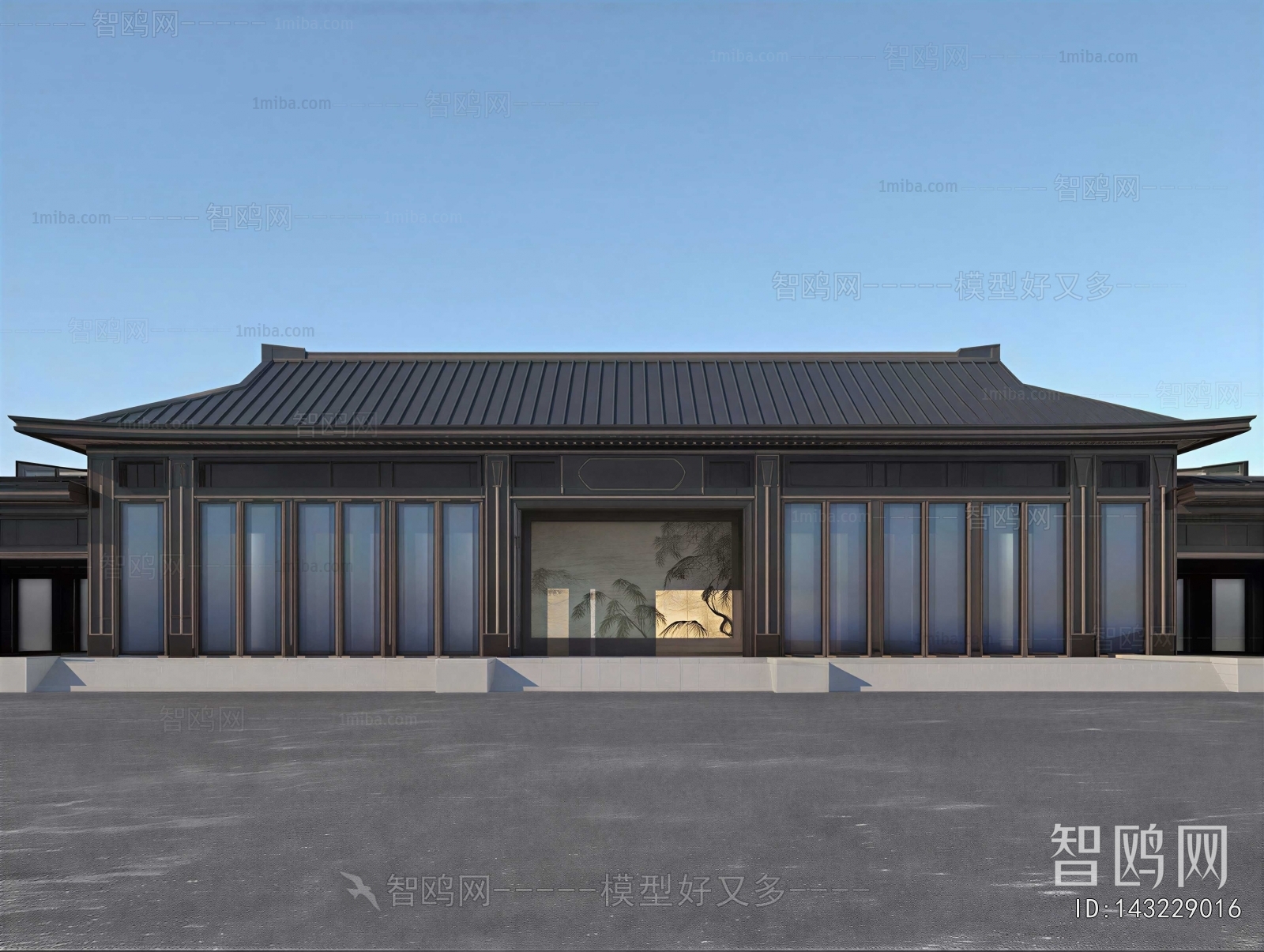 Chinese Style Ancient Architectural Buildings