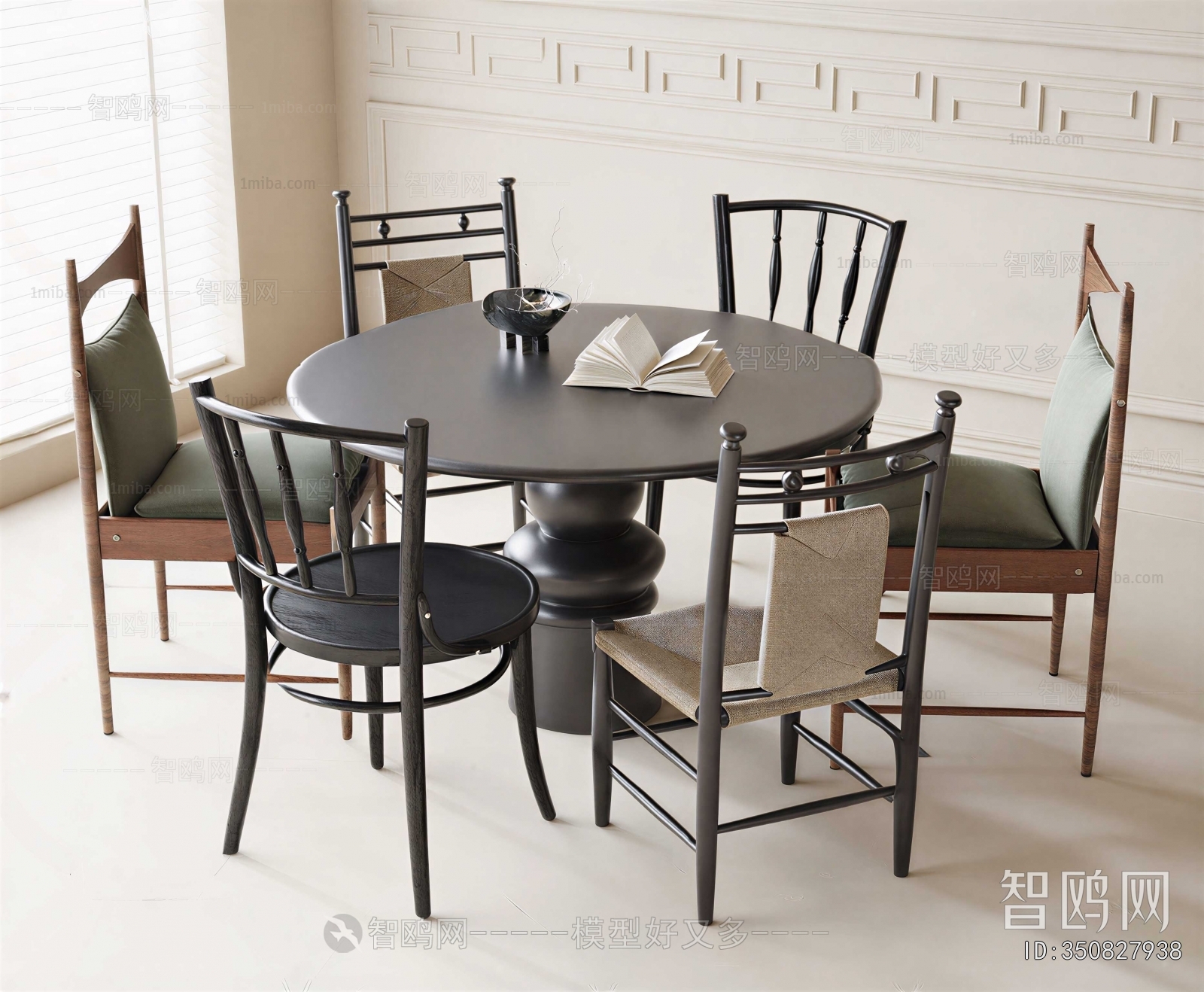 New Chinese Style Dining Table And Chairs