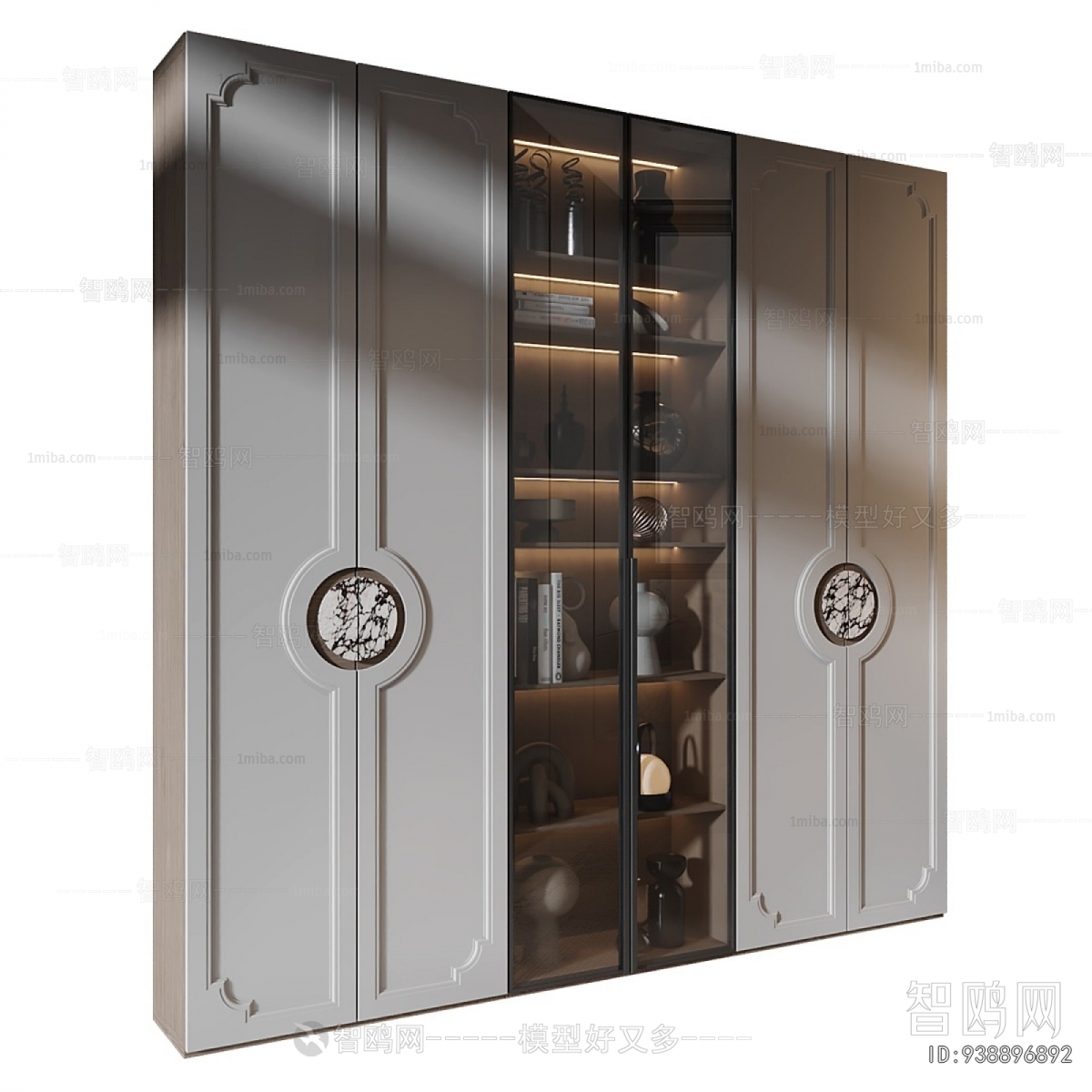 French Style Bookcase
