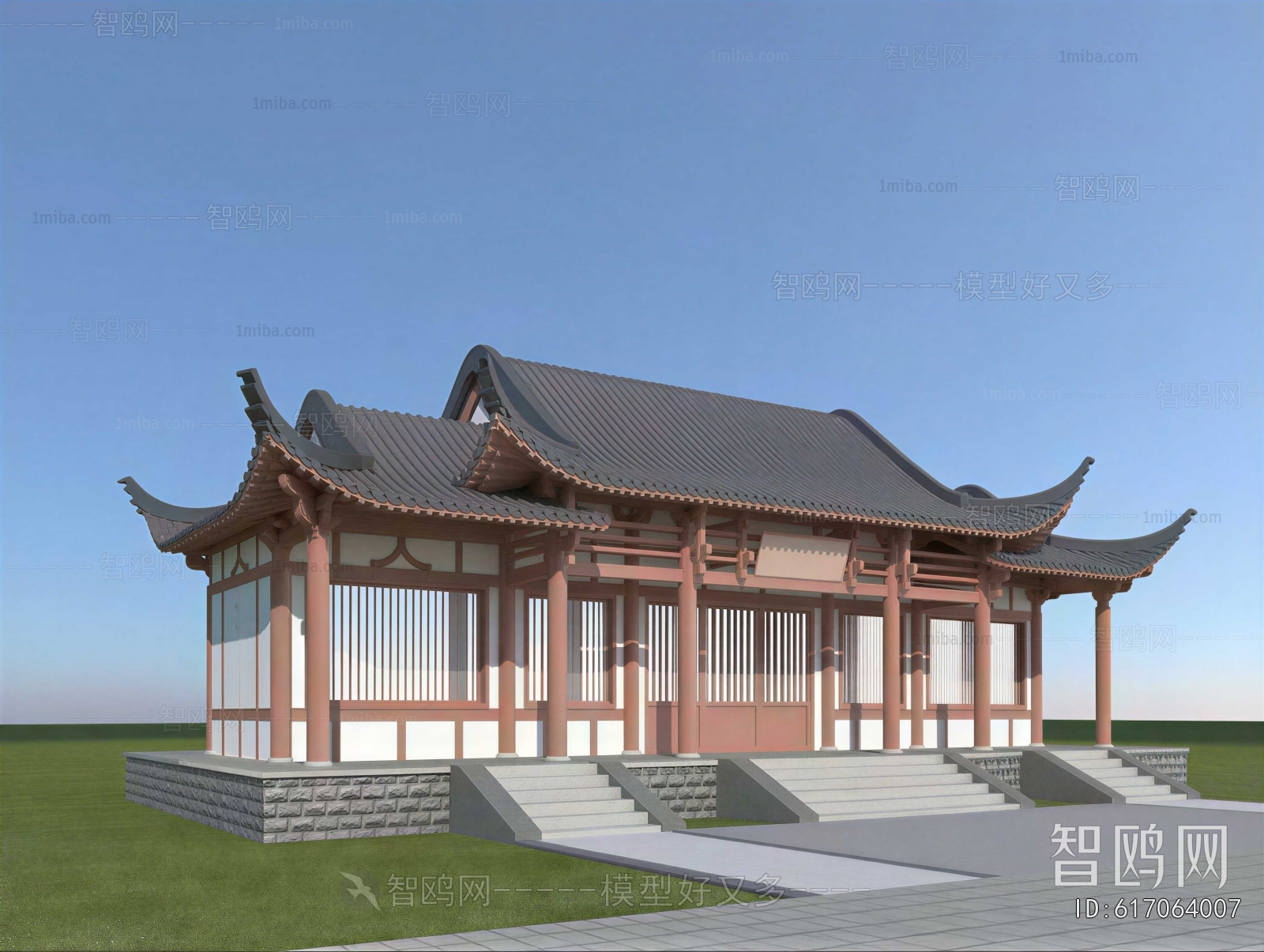 Chinese Style Ancient Architectural Buildings