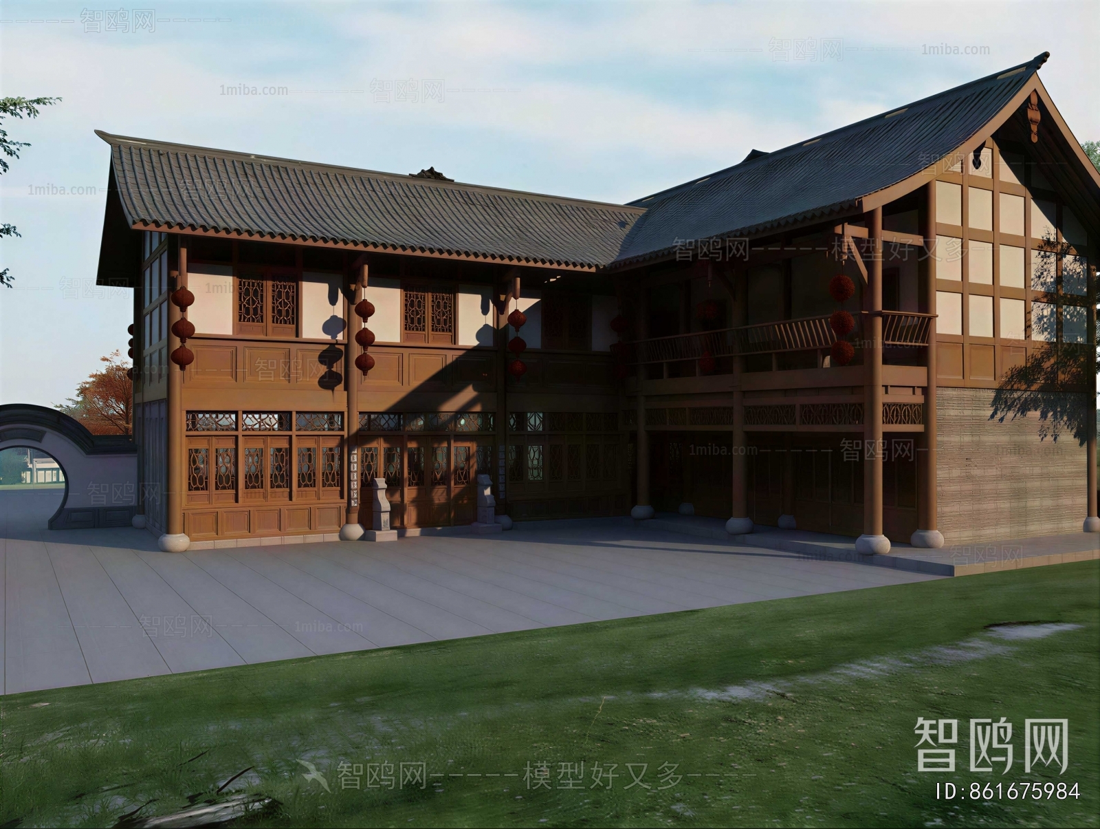 Chinese Style Building Appearance