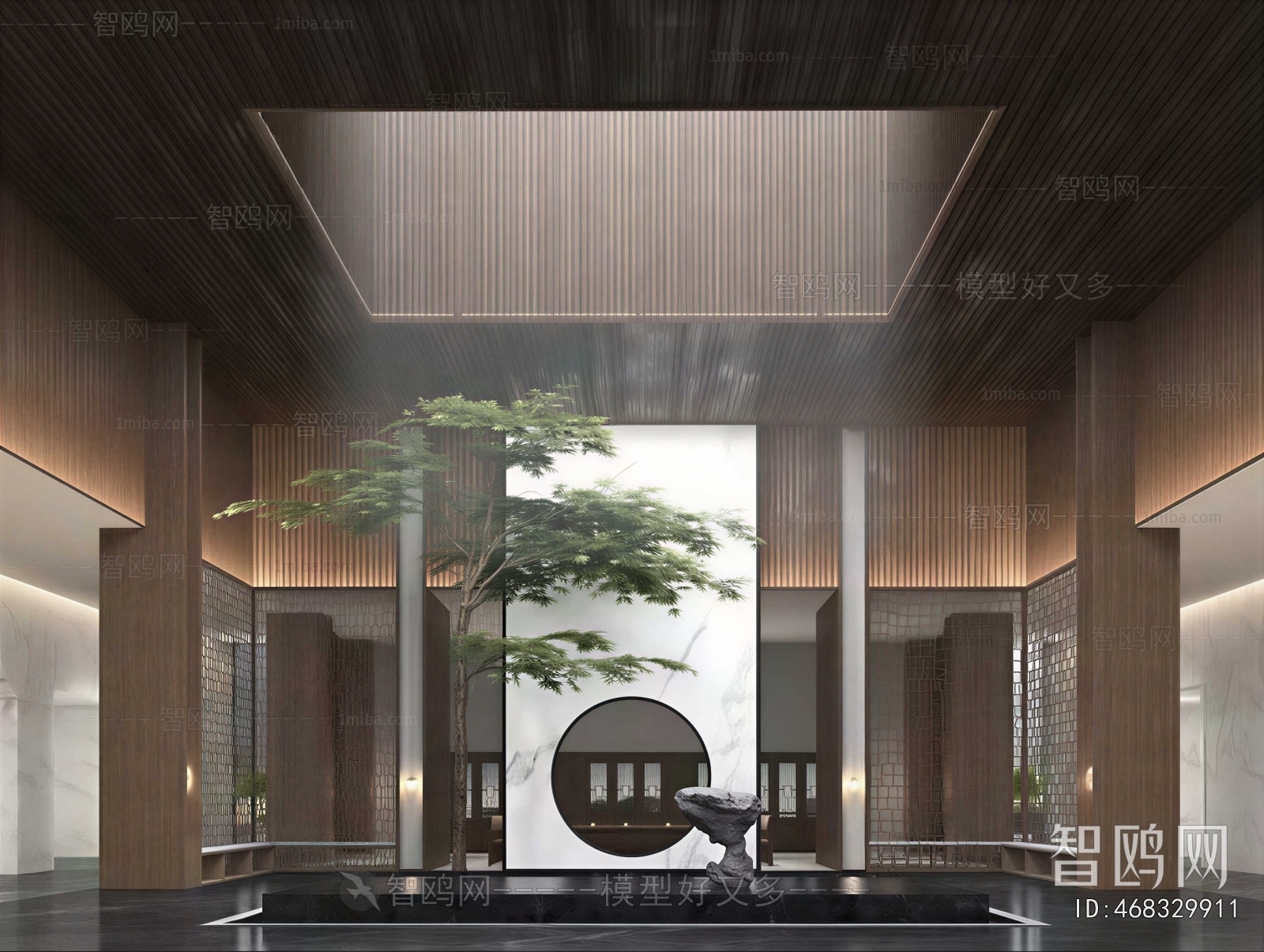 Modern Courtyard/landscape