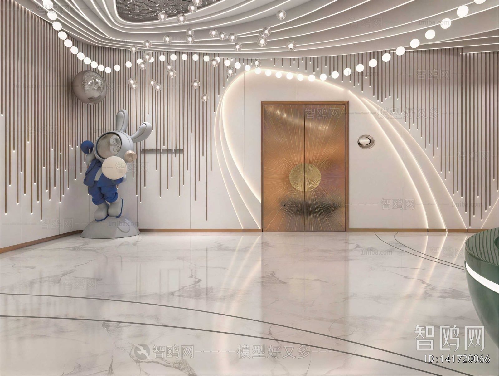 Modern Office Reception Desk