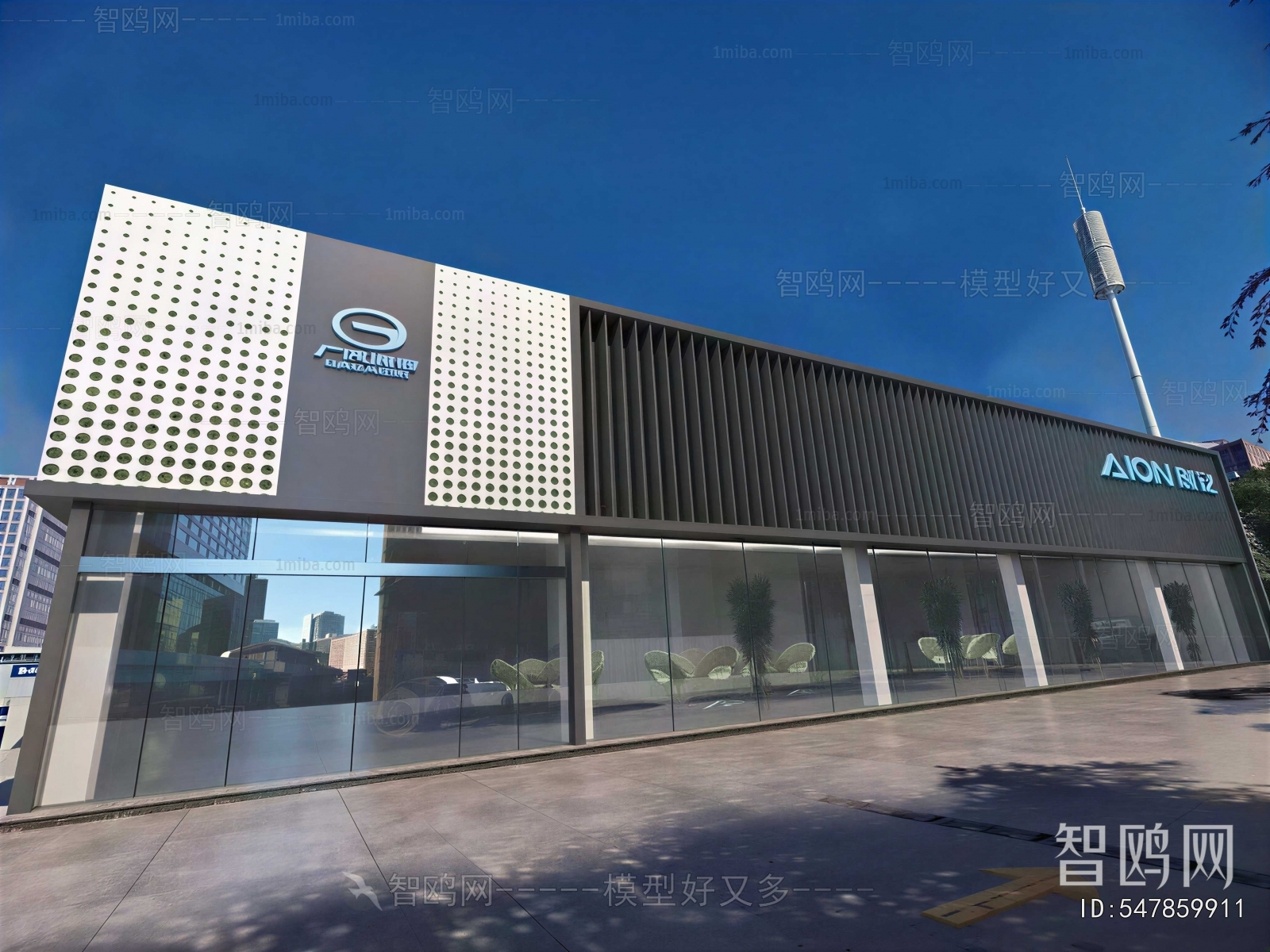 Modern Building Appearance