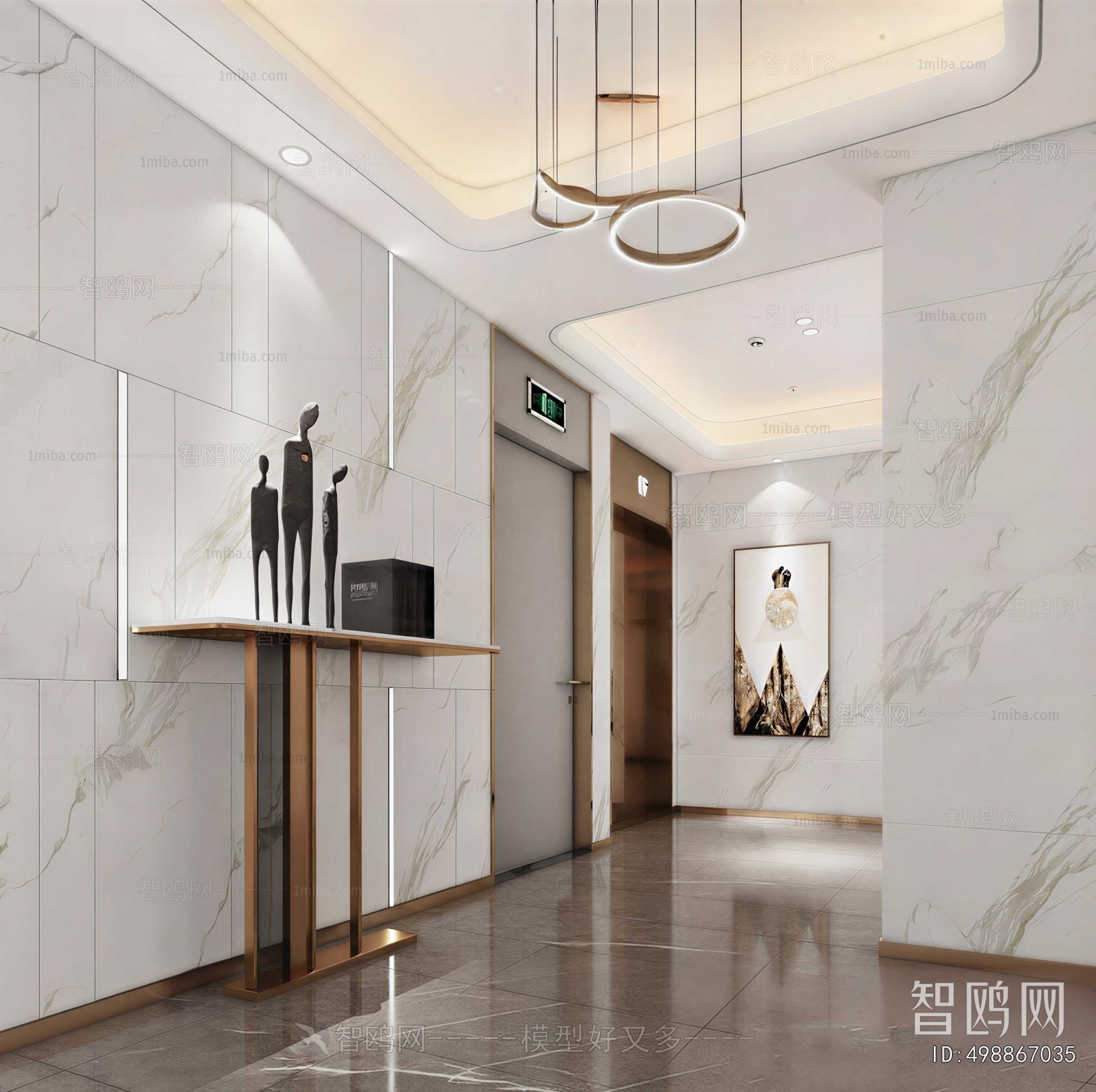 Modern Hallway