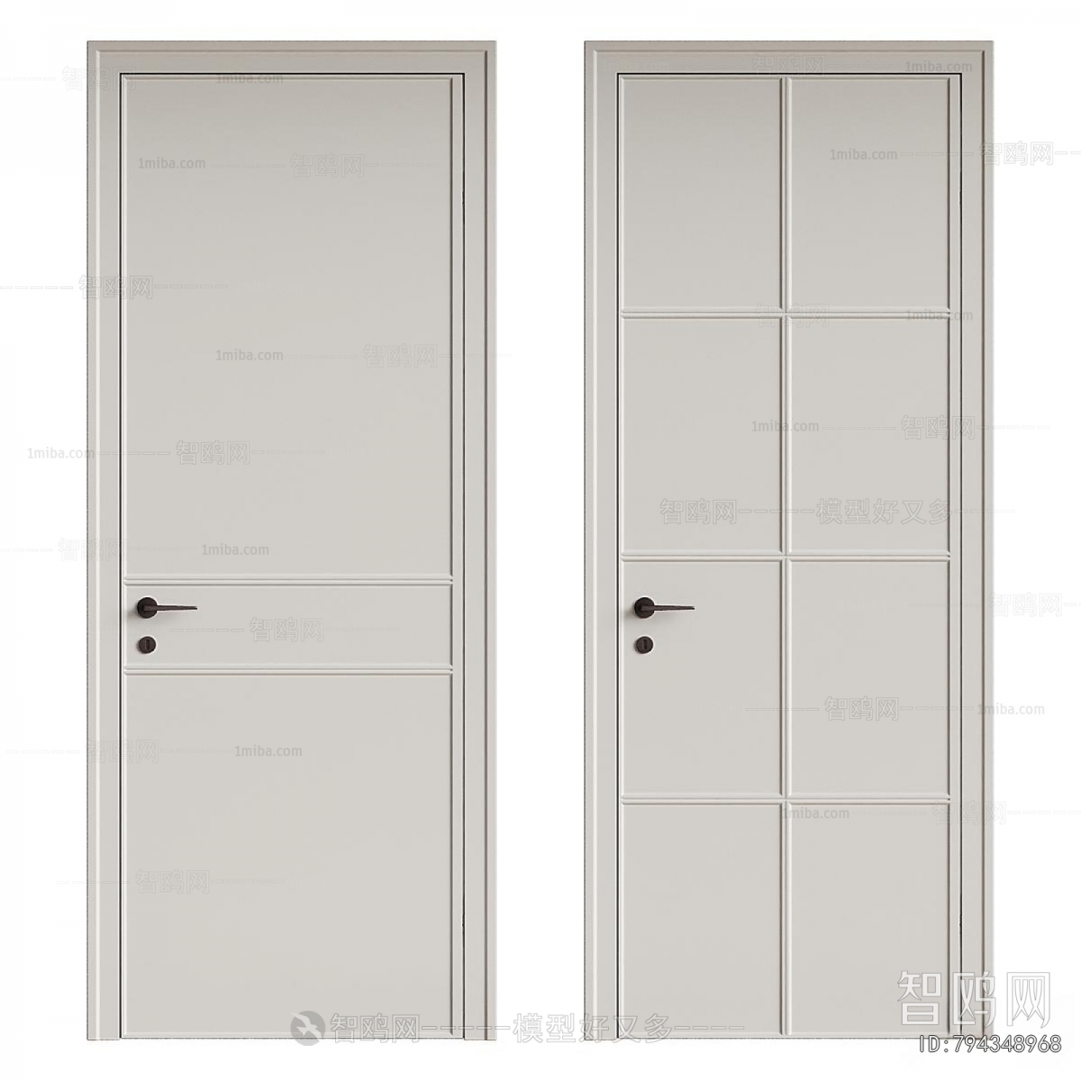 Modern Single Door