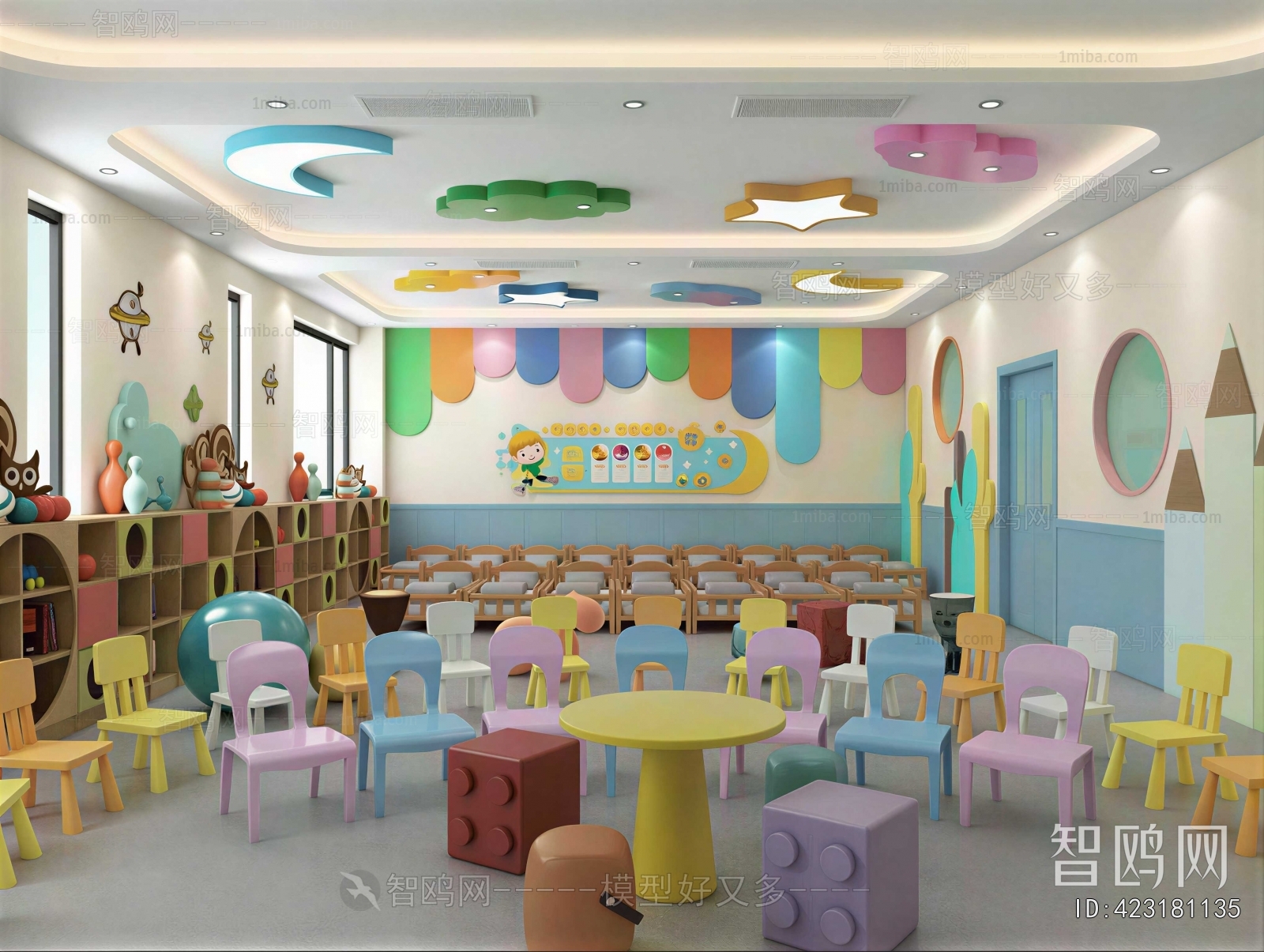 Modern Kindergarten Classrooms