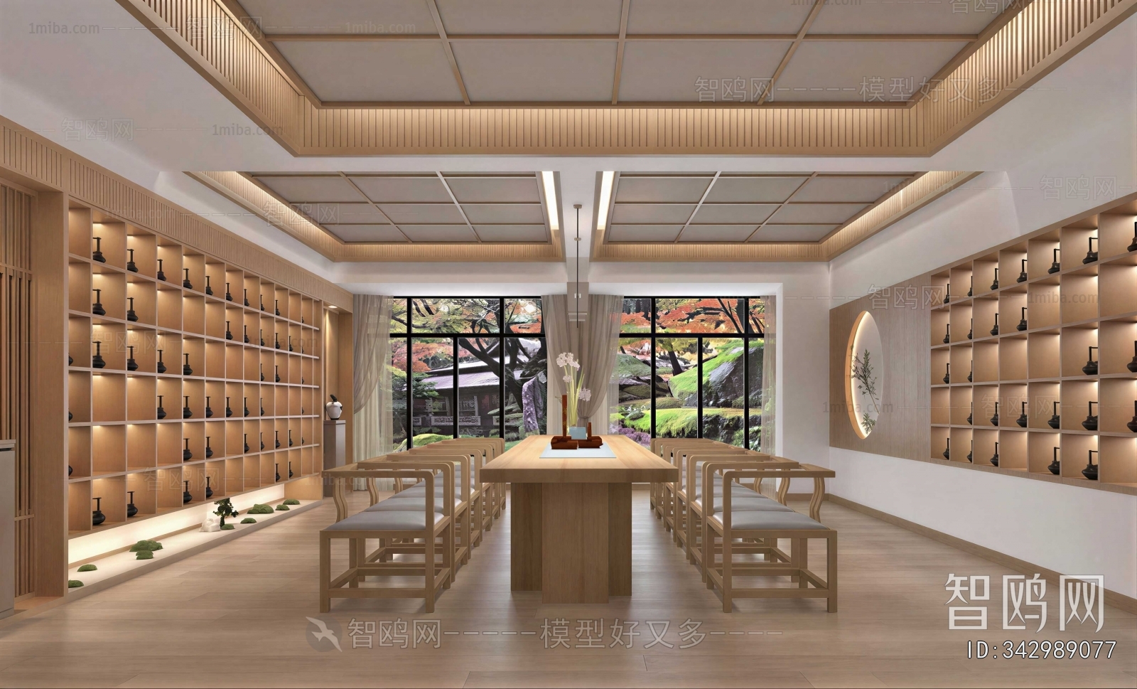 New Chinese Style Teahouse Tea House
