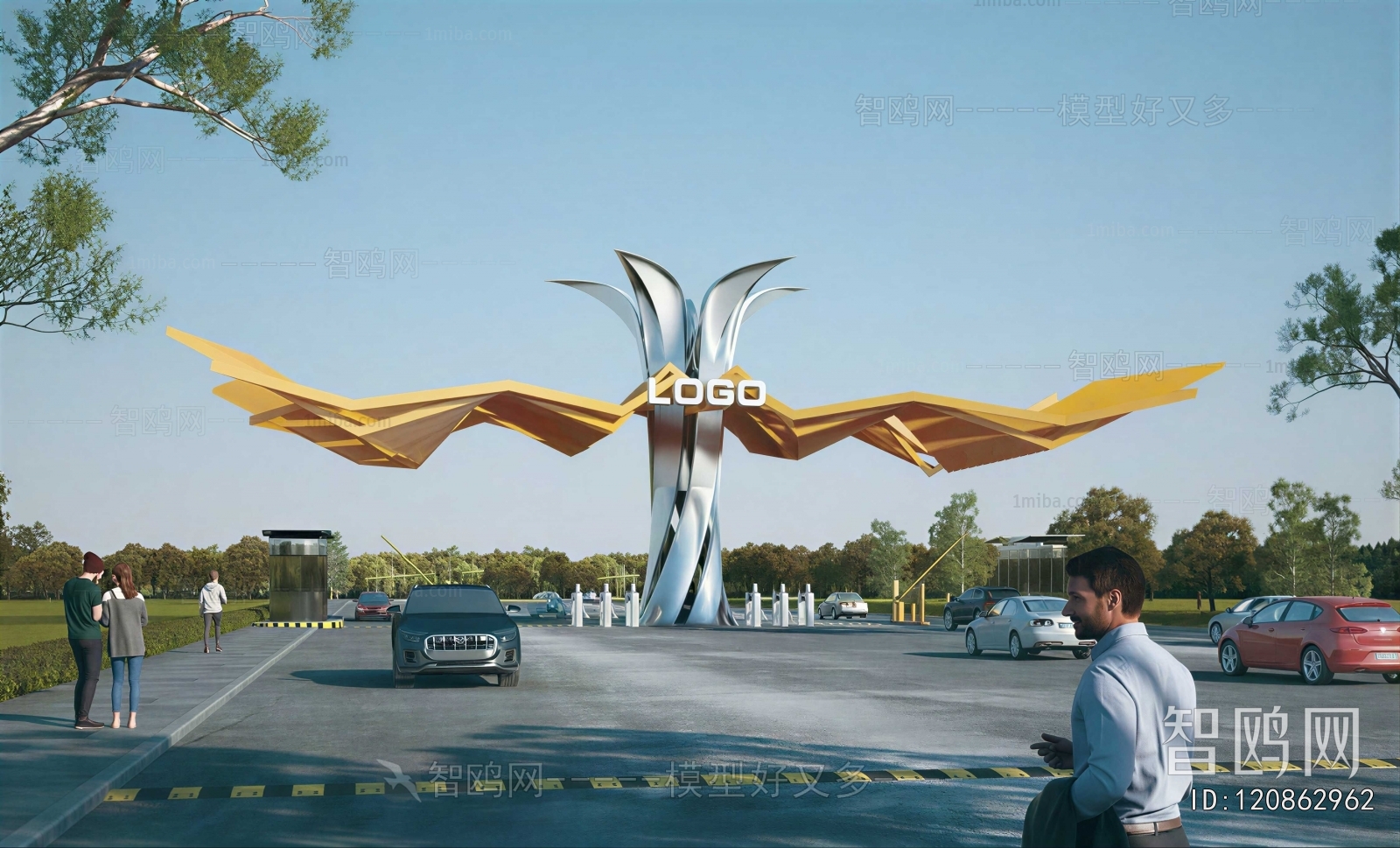 Modern Sculpture Sketch