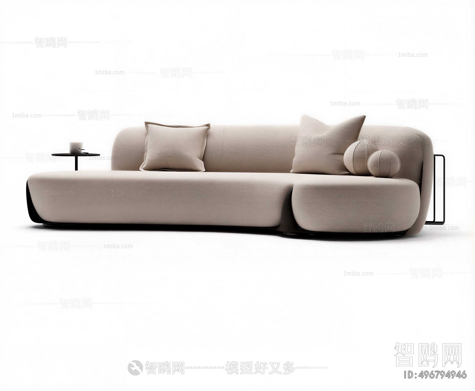 Modern Three-seat Sofa