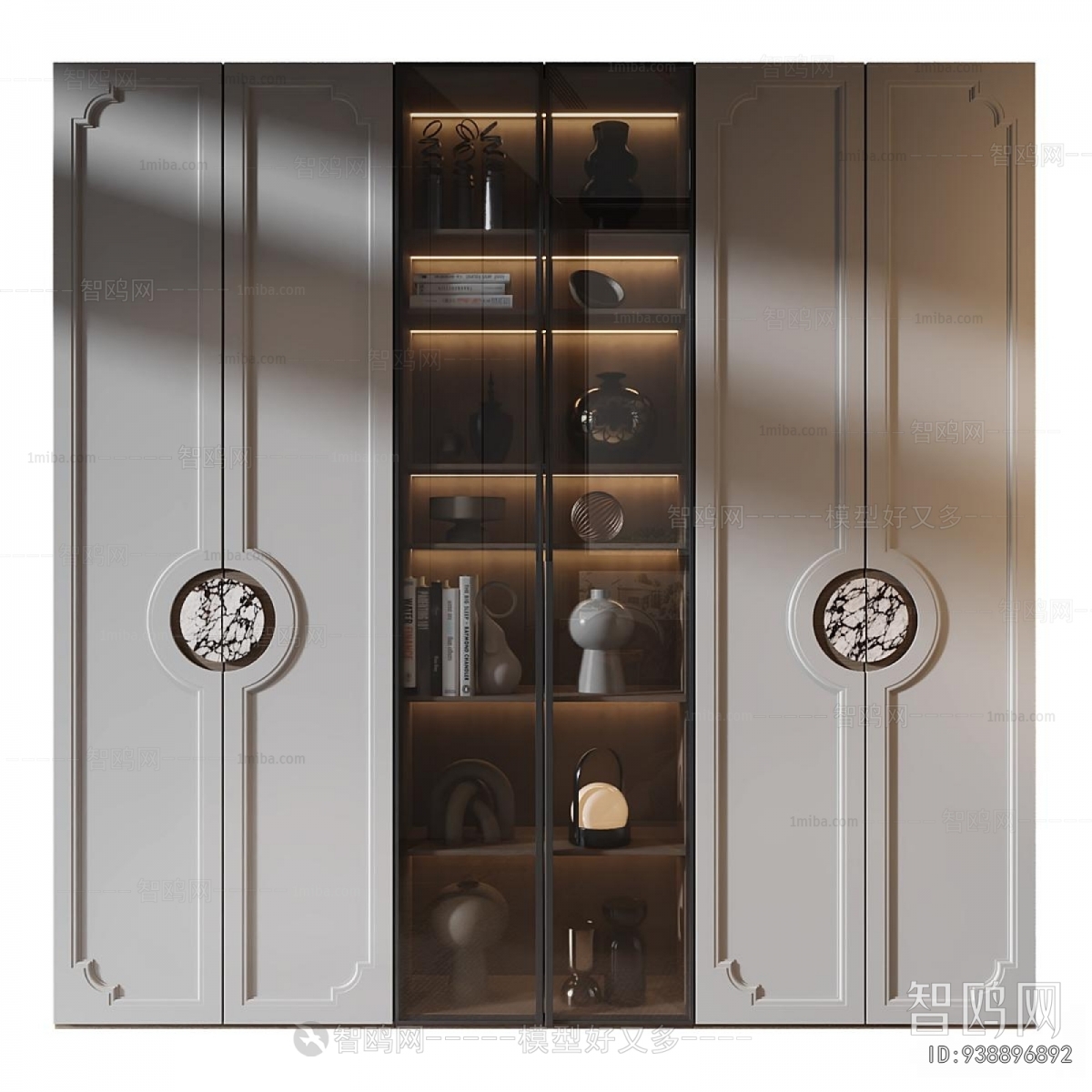 French Style Bookcase