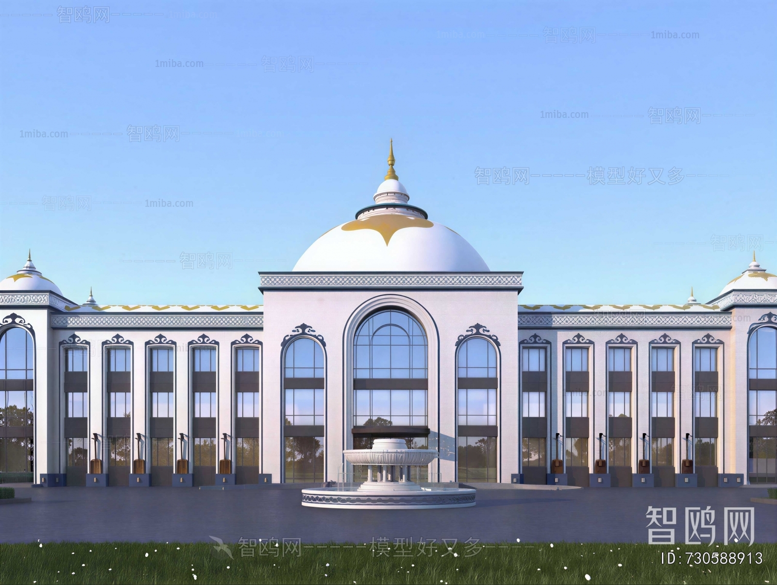 Modern Appearance Of Commercial Building
