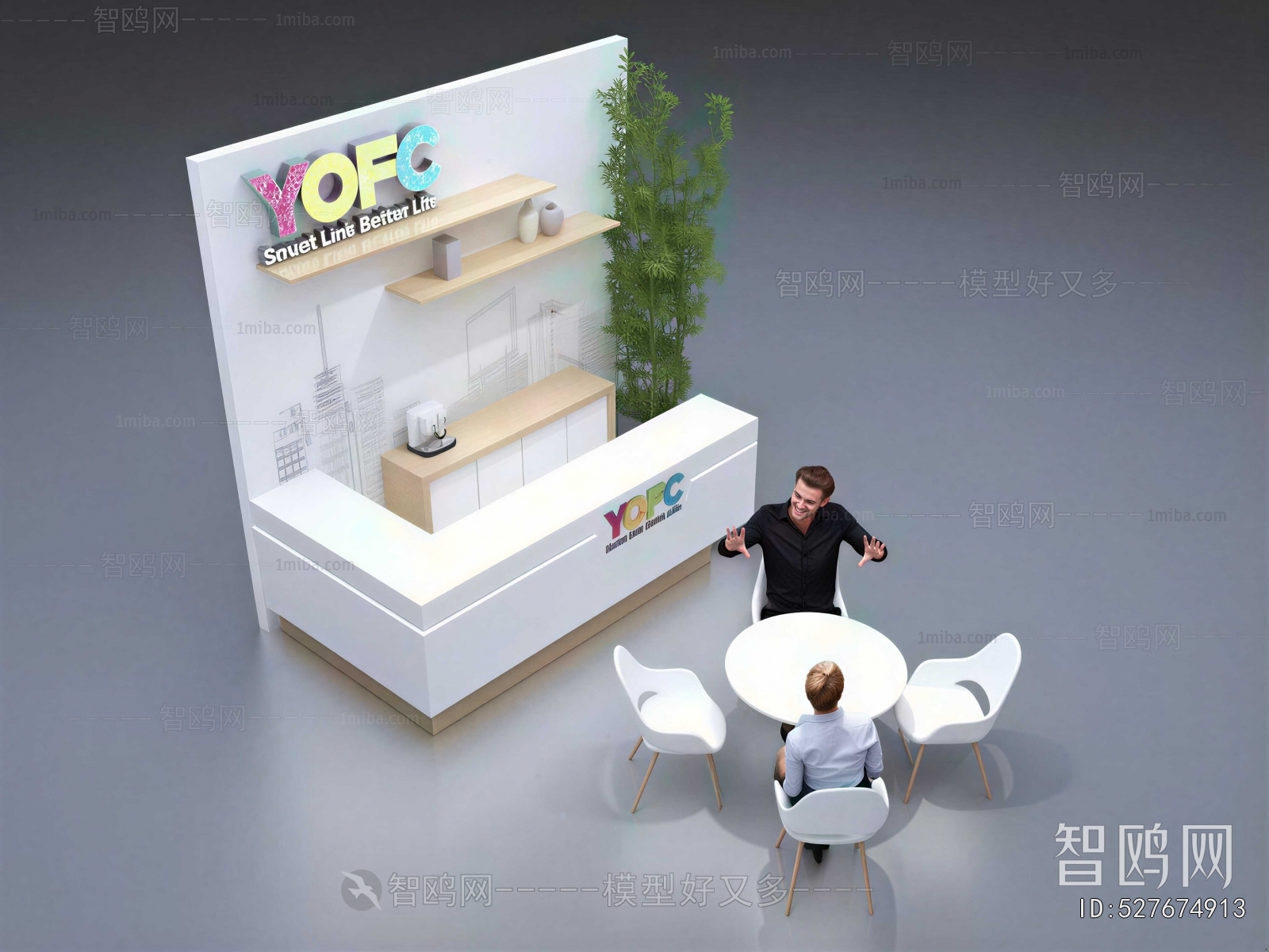 Modern Counter Bar